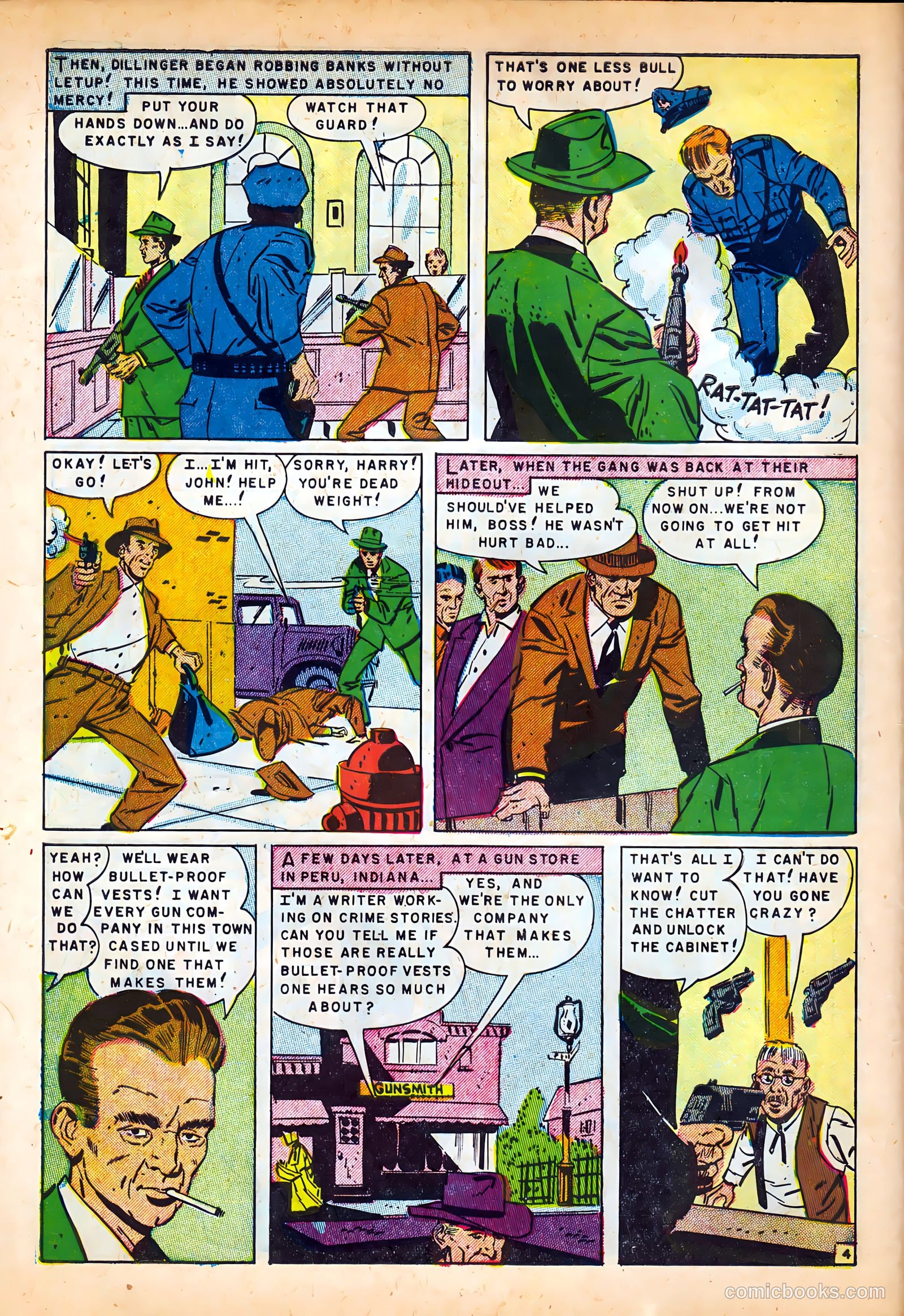 Famous Gangsters #2 (1951) — page 6 of 36