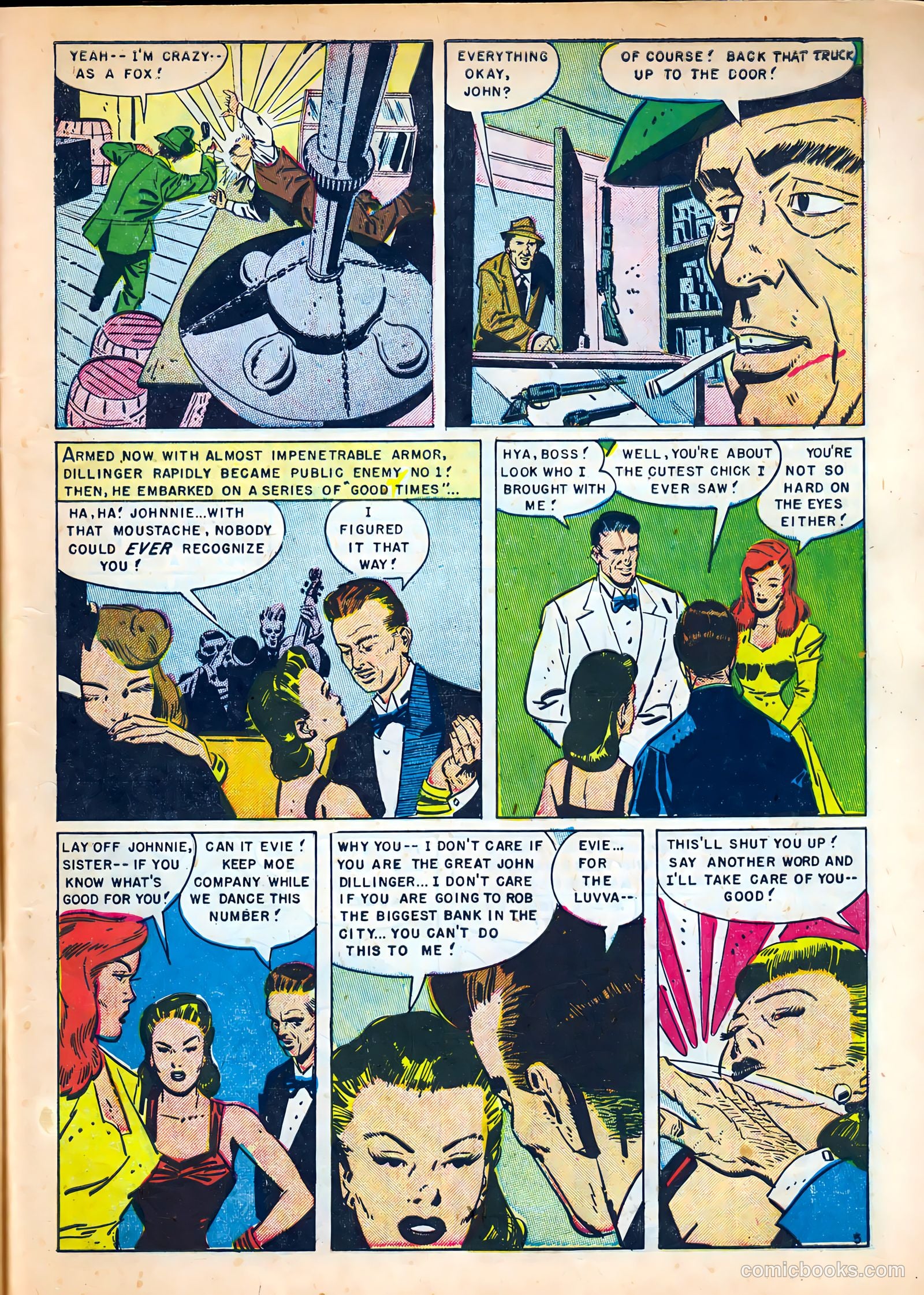 Famous Gangsters #2 (1951) — page 7 of 36