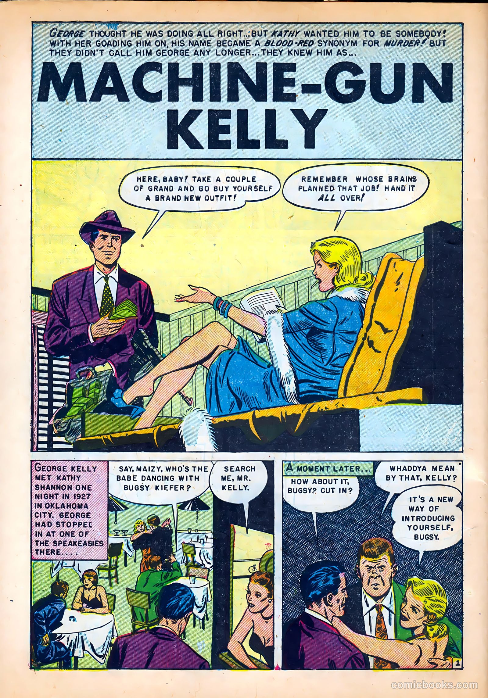 Famous Gangsters #2 (1951) — page 10 of 36