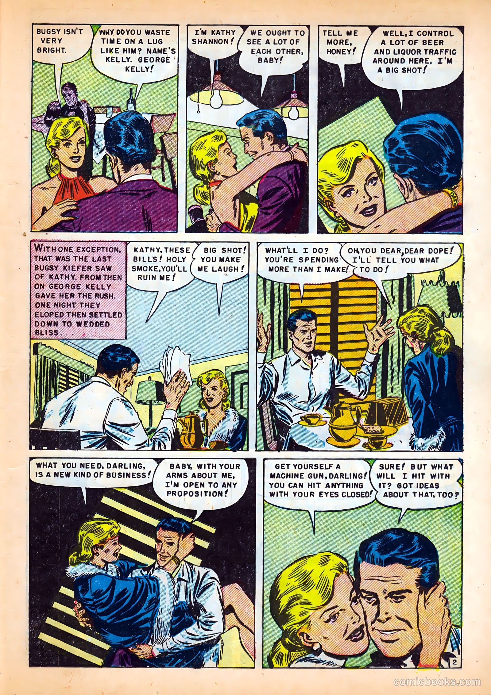 Famous Gangsters #2 (1951) — page 11 of 36
