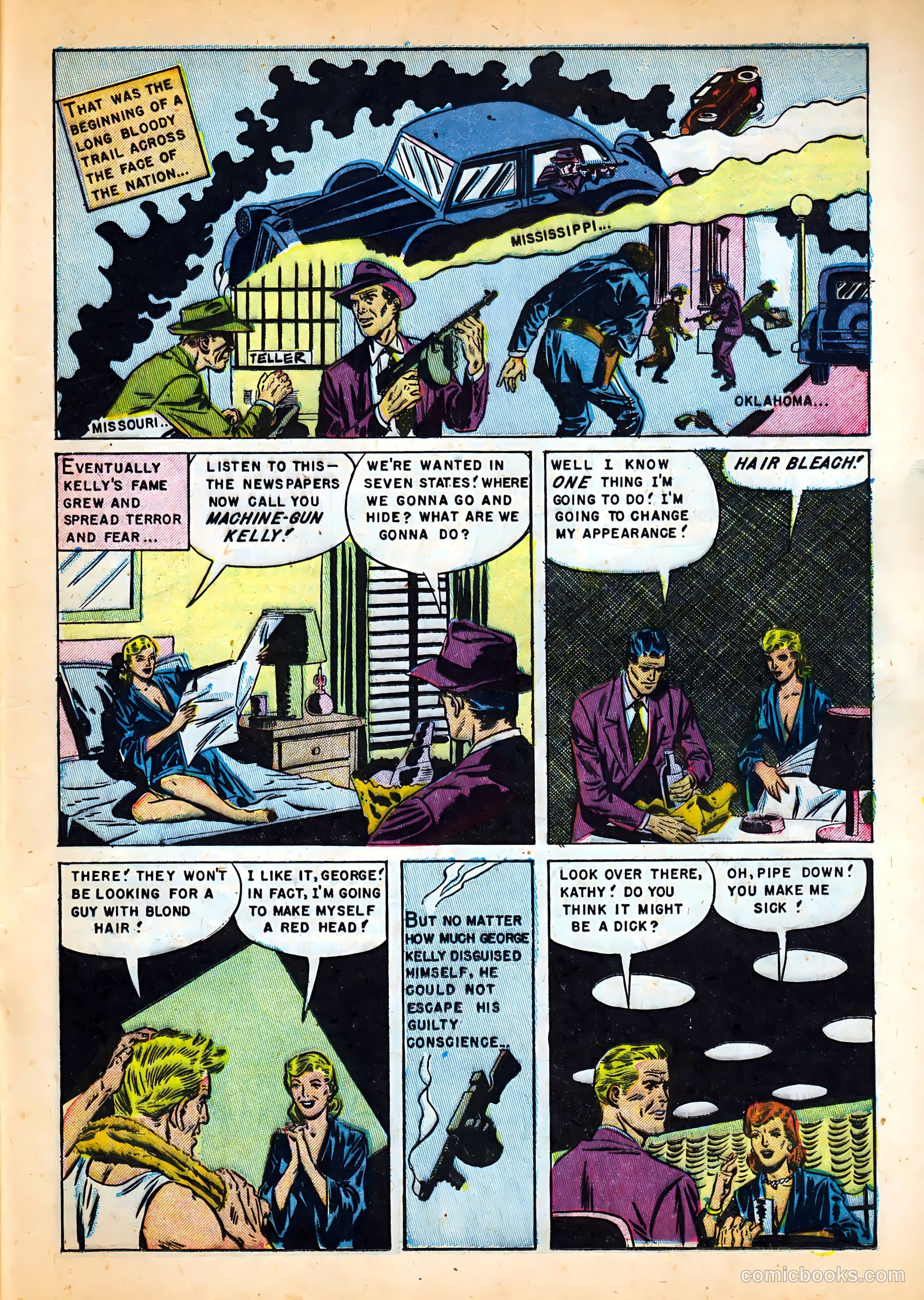 Famous Gangsters #2 (1951) — page 13 of 36