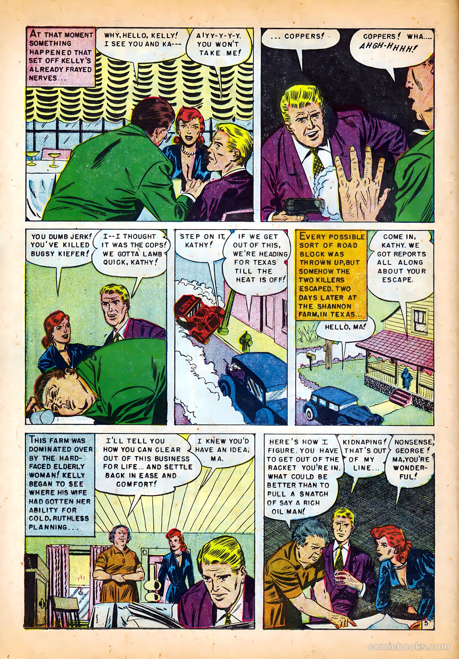 Famous Gangsters #2 (1951) — page 14 of 36