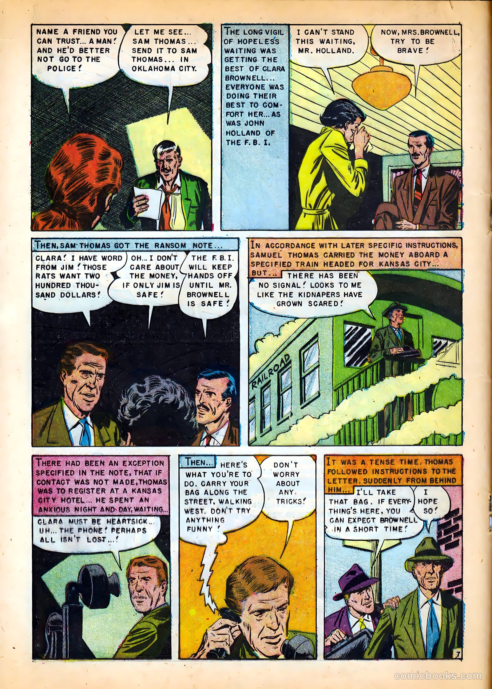 Famous Gangsters #2 (1951) — page 16 of 36