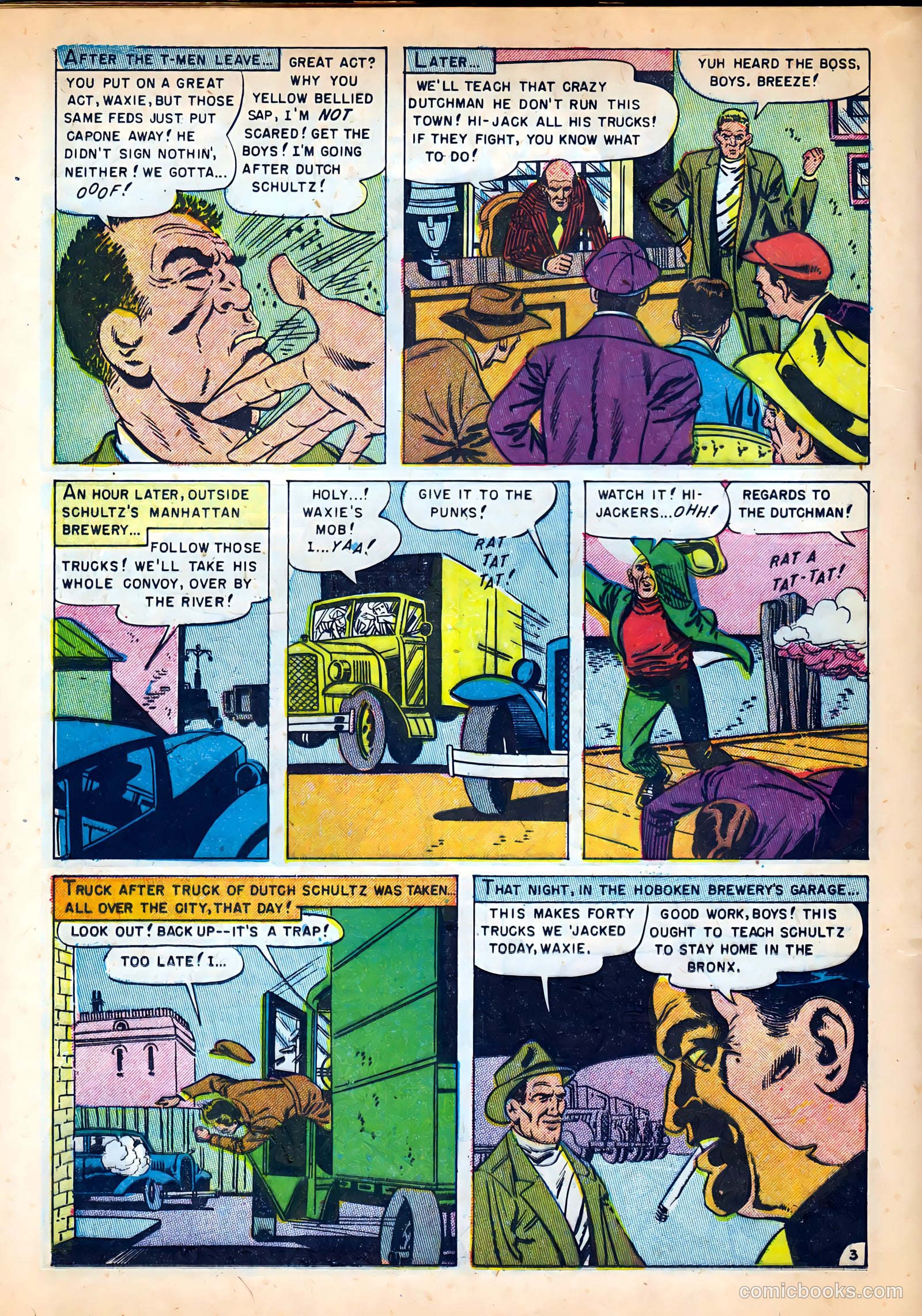 Famous Gangsters #2 (1951) — page 20 of 36