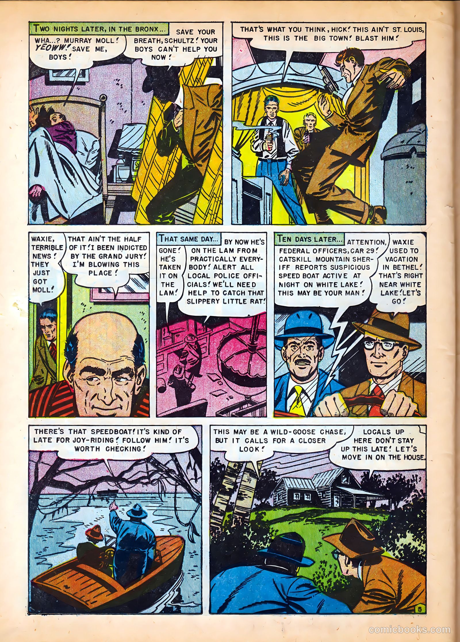 Famous Gangsters #2 (1951) — page 22 of 36