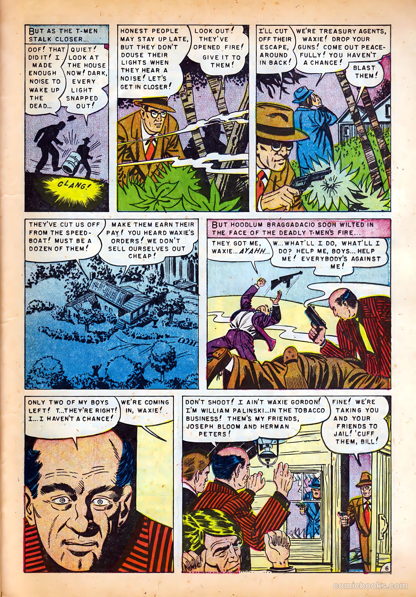 Famous Gangsters #2 (1951) — page 23 of 36