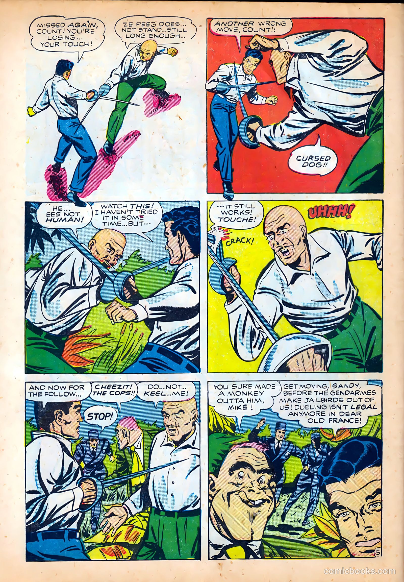 Famous Gangsters #2 (1951) — page 30 of 36