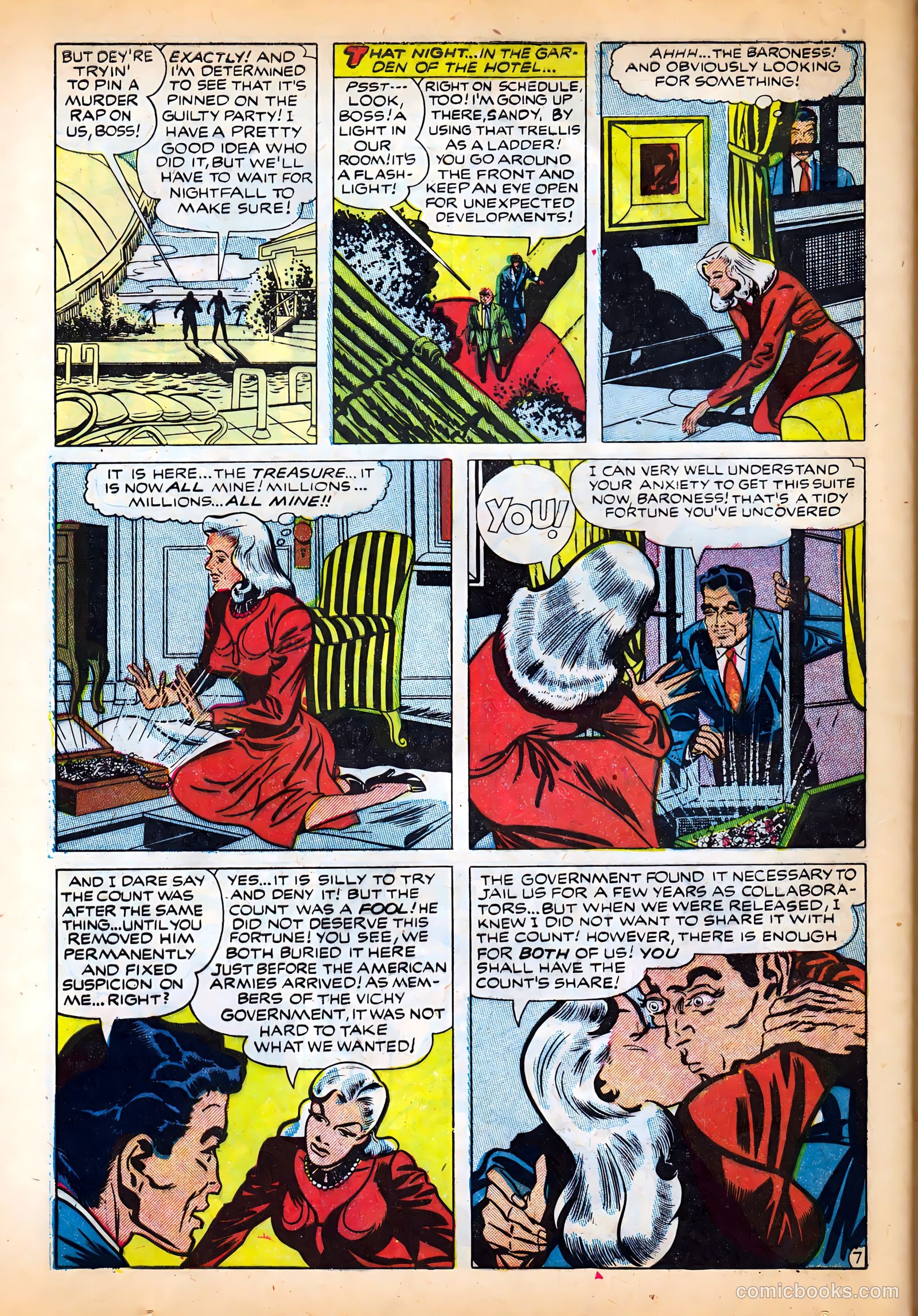 Famous Gangsters #2 (1951) — page 32 of 36