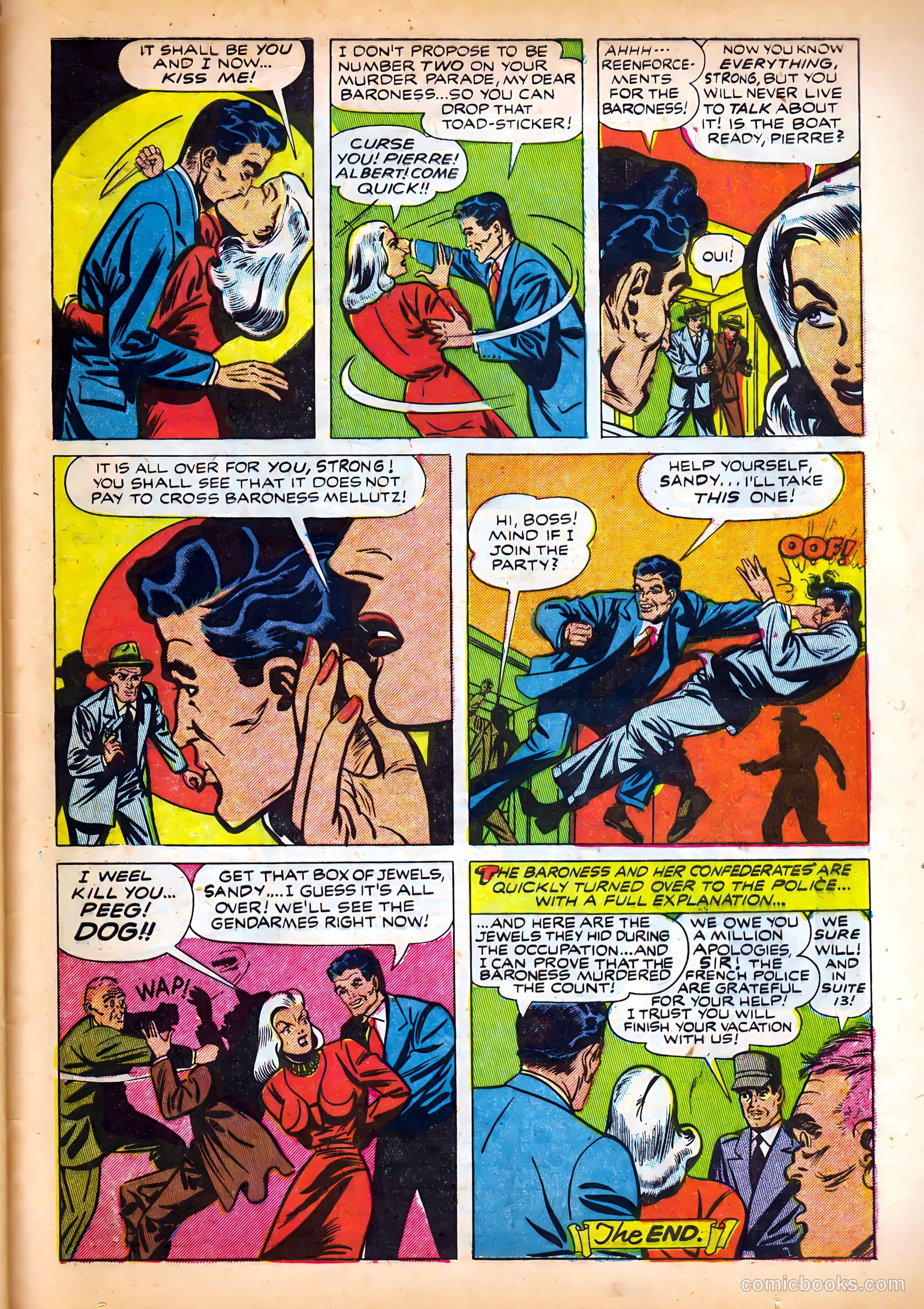 Famous Gangsters #2 (1951) — page 33 of 36