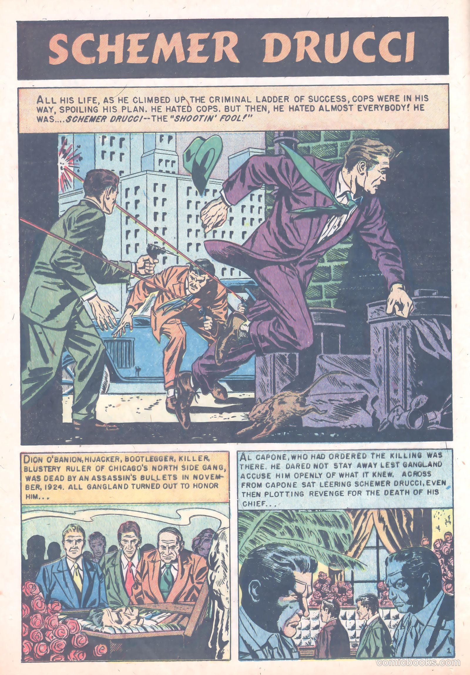 Famous Gangsters #3 (1952) — page 12 of 36