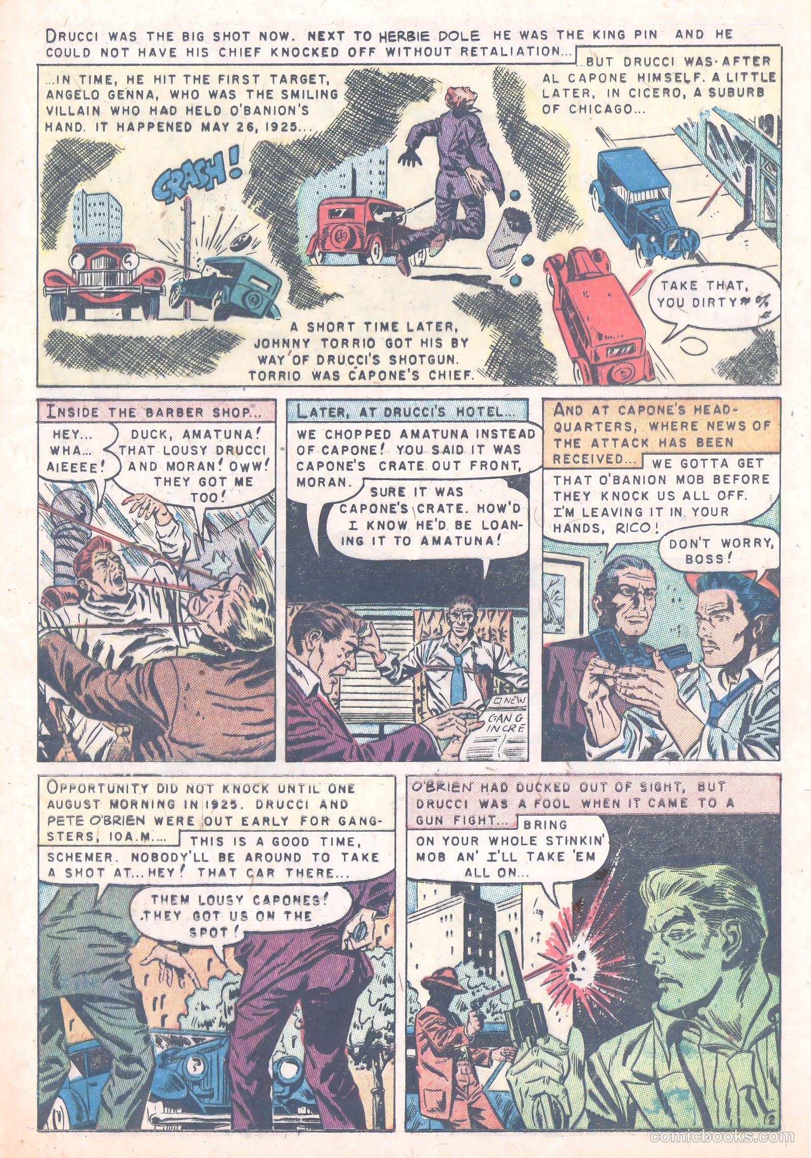 Famous Gangsters #3 (1952) — page 13 of 36