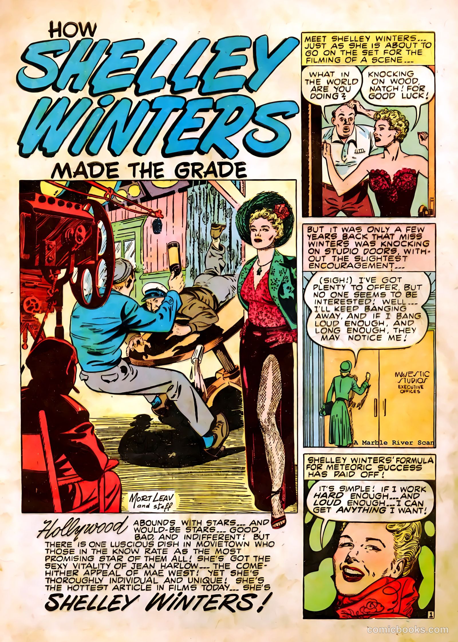 Famous Stars #1 (1950) — page 3 of 36