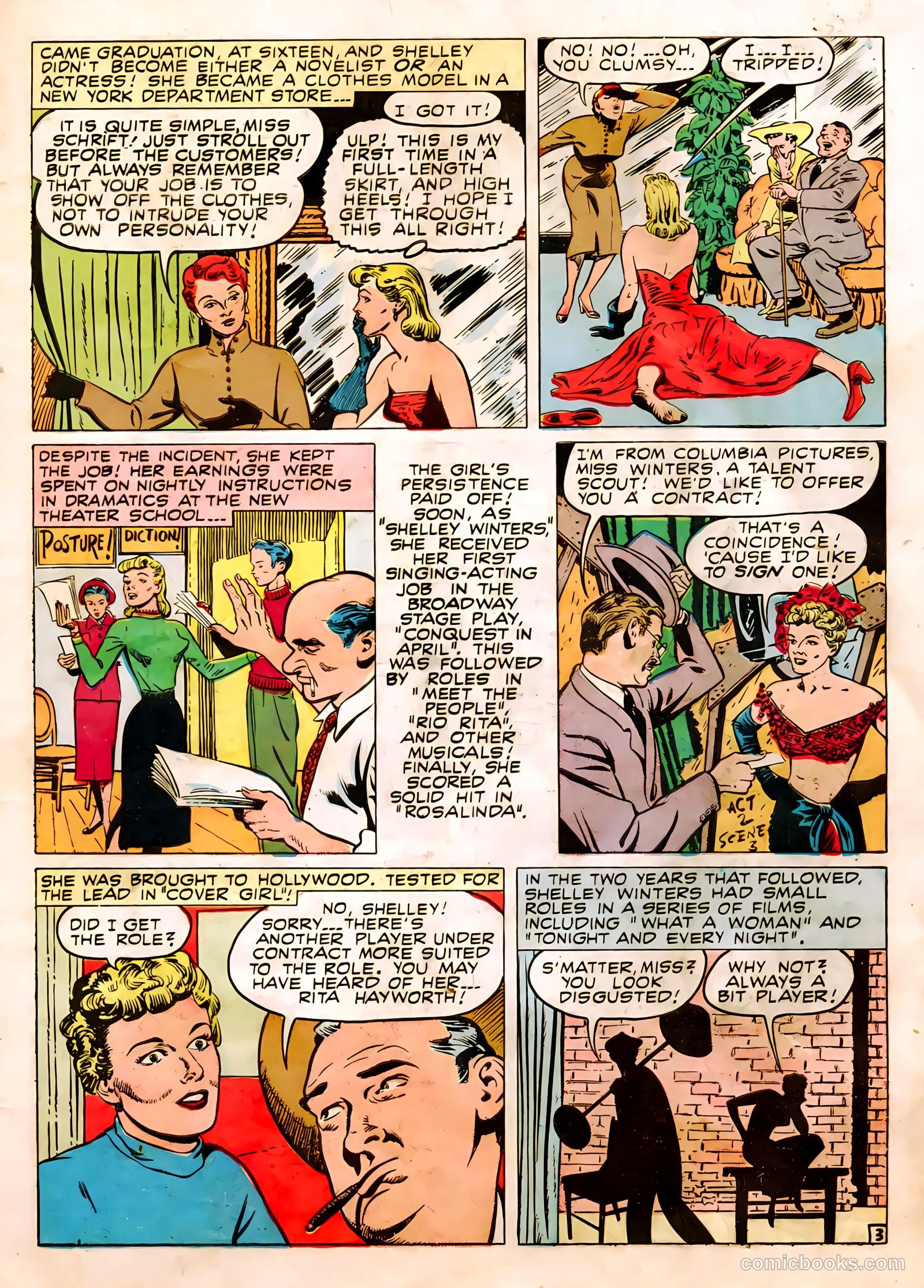 Famous Stars #1 (1950) — page 5 of 36