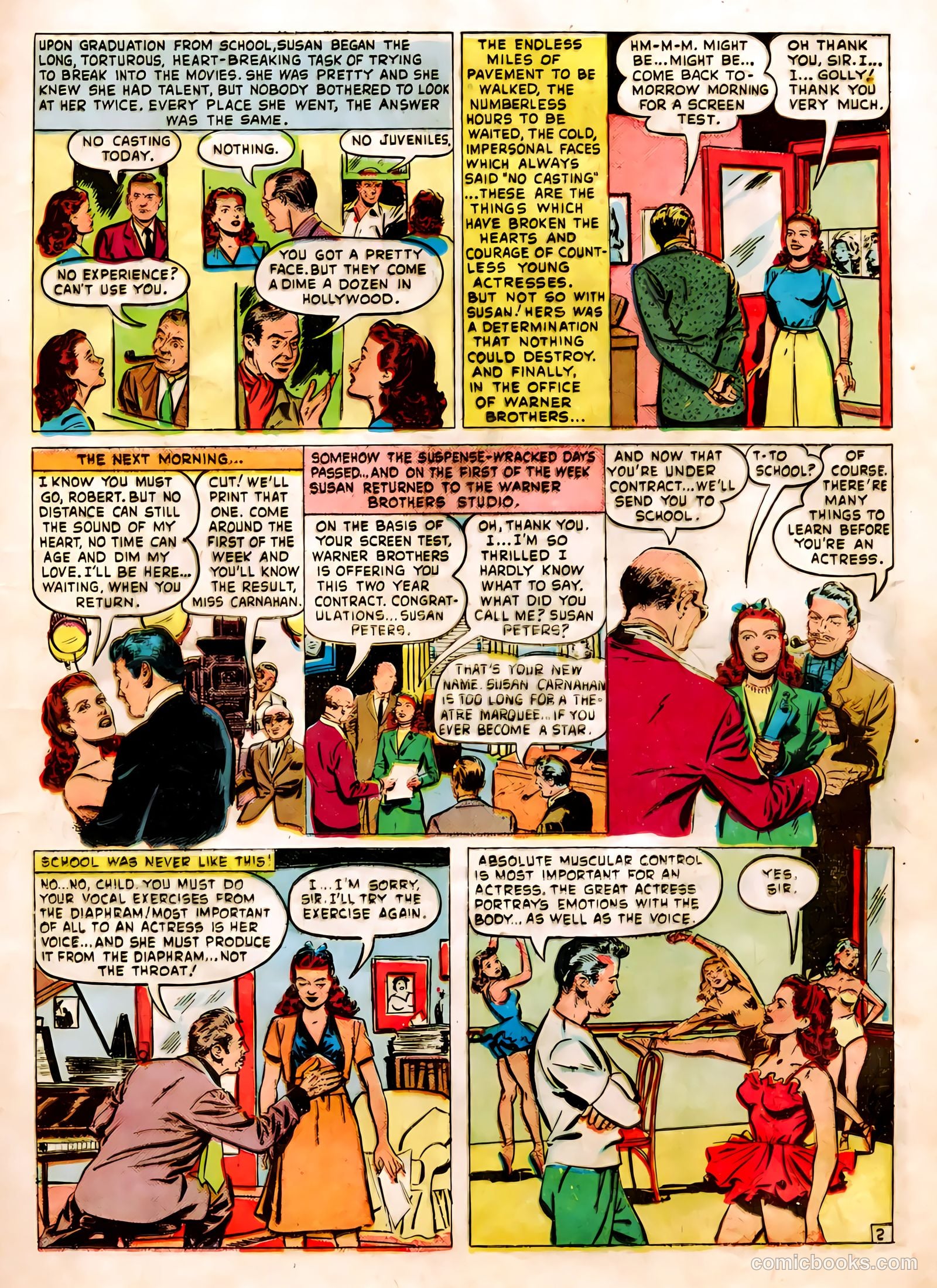 Famous Stars #1 (1950) — page 11 of 36