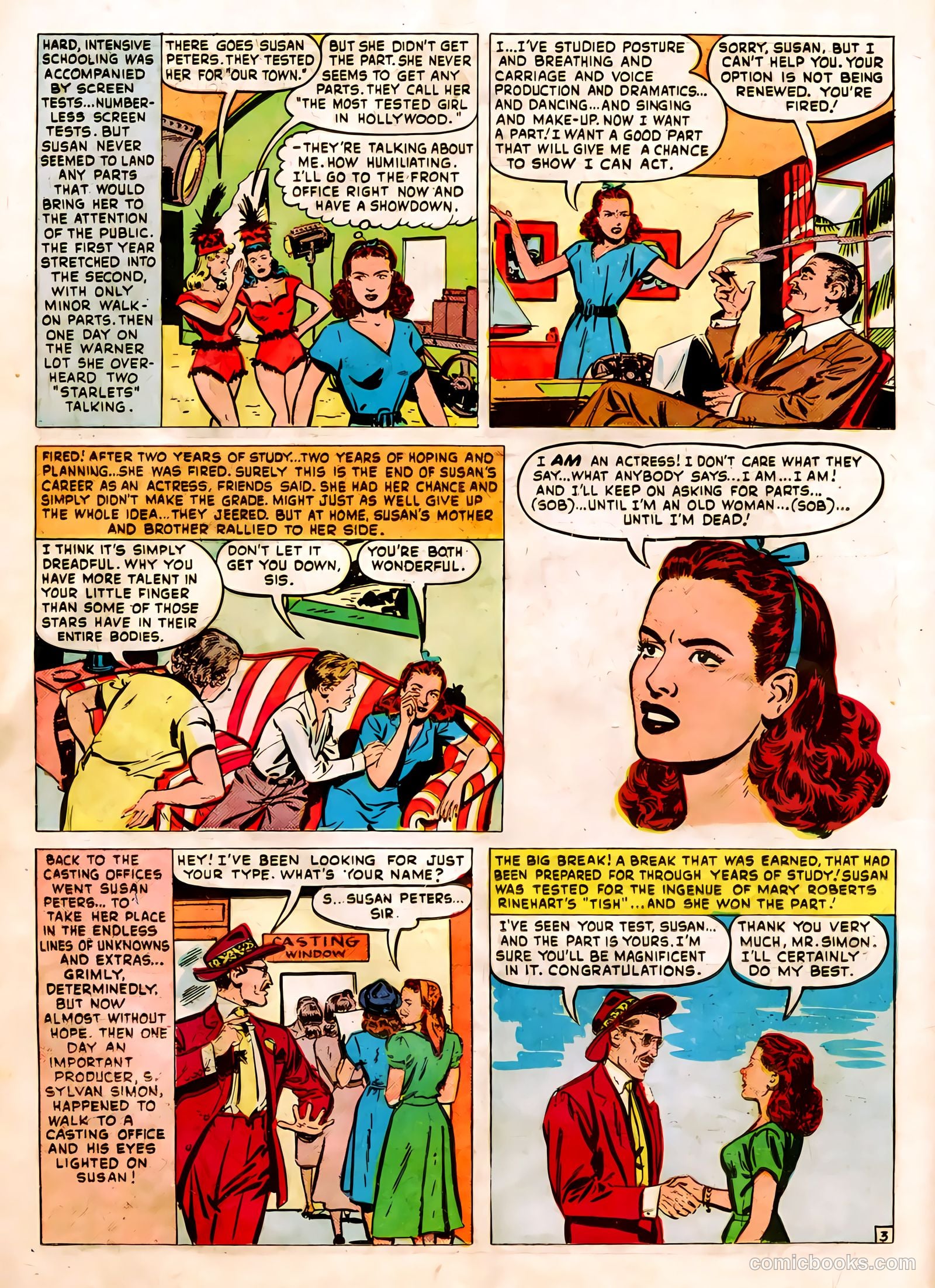 Famous Stars #1 (1950) — page 12 of 36