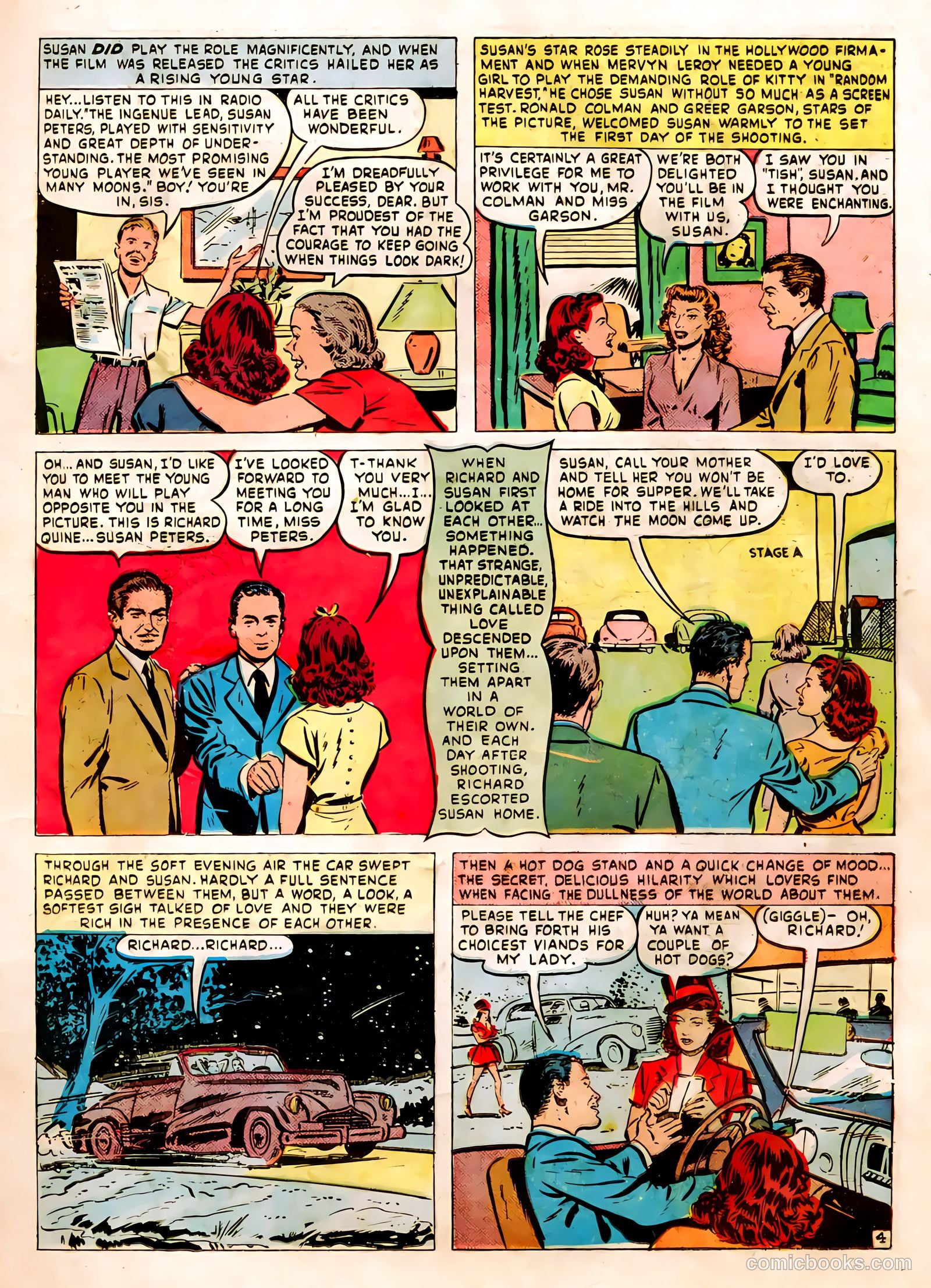 Famous Stars #1 (1950) — page 13 of 36
