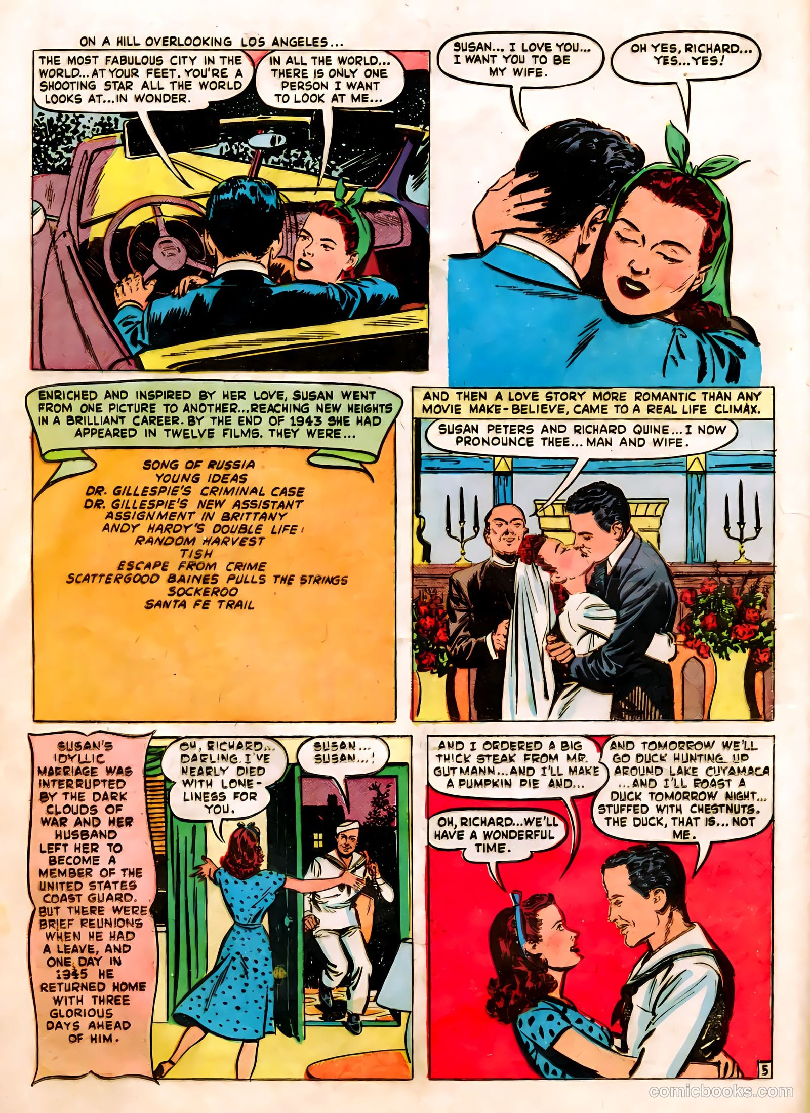 Famous Stars #1 (1950) — page 14 of 36