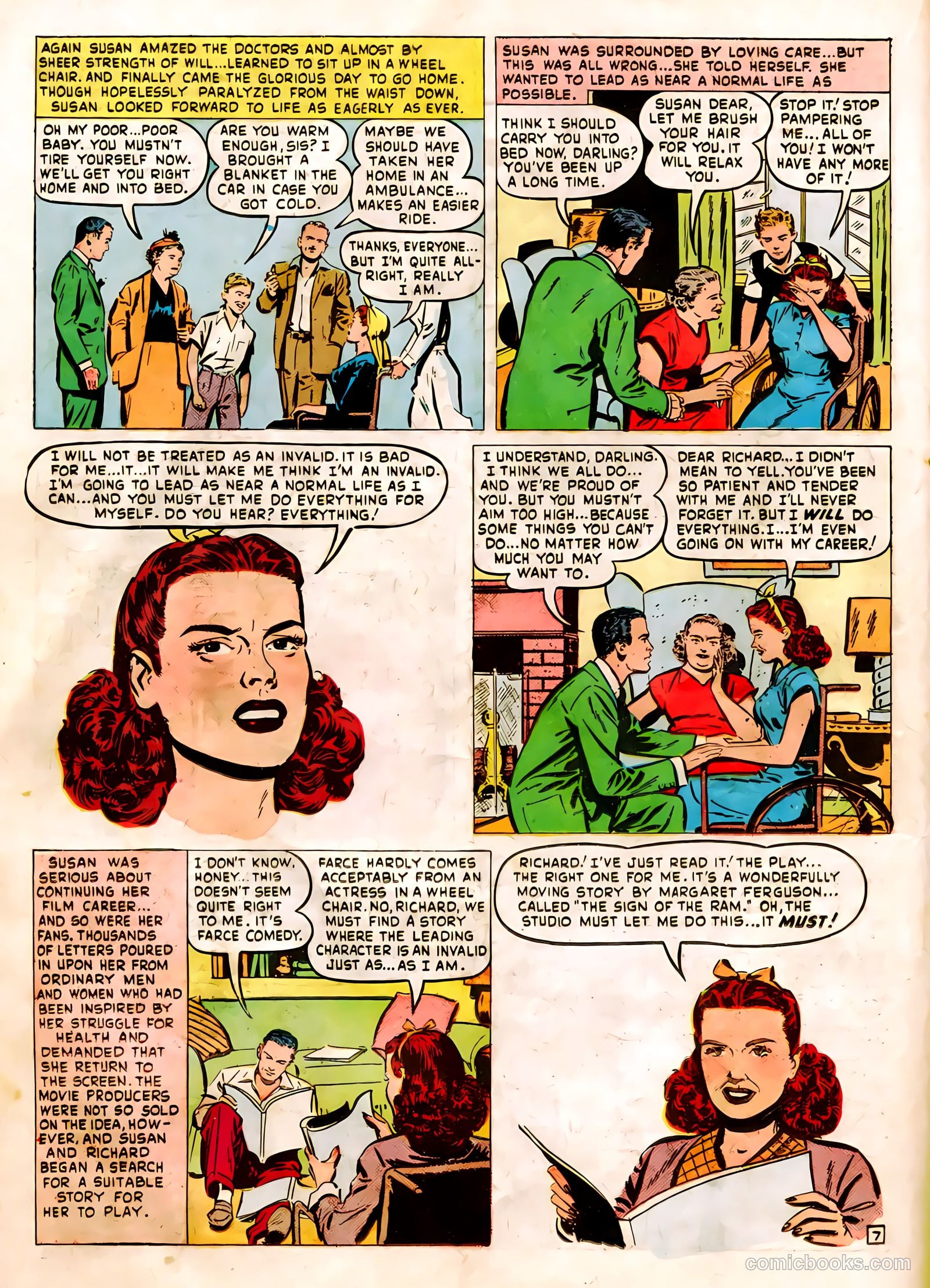 Famous Stars #1 (1950) — page 16 of 36