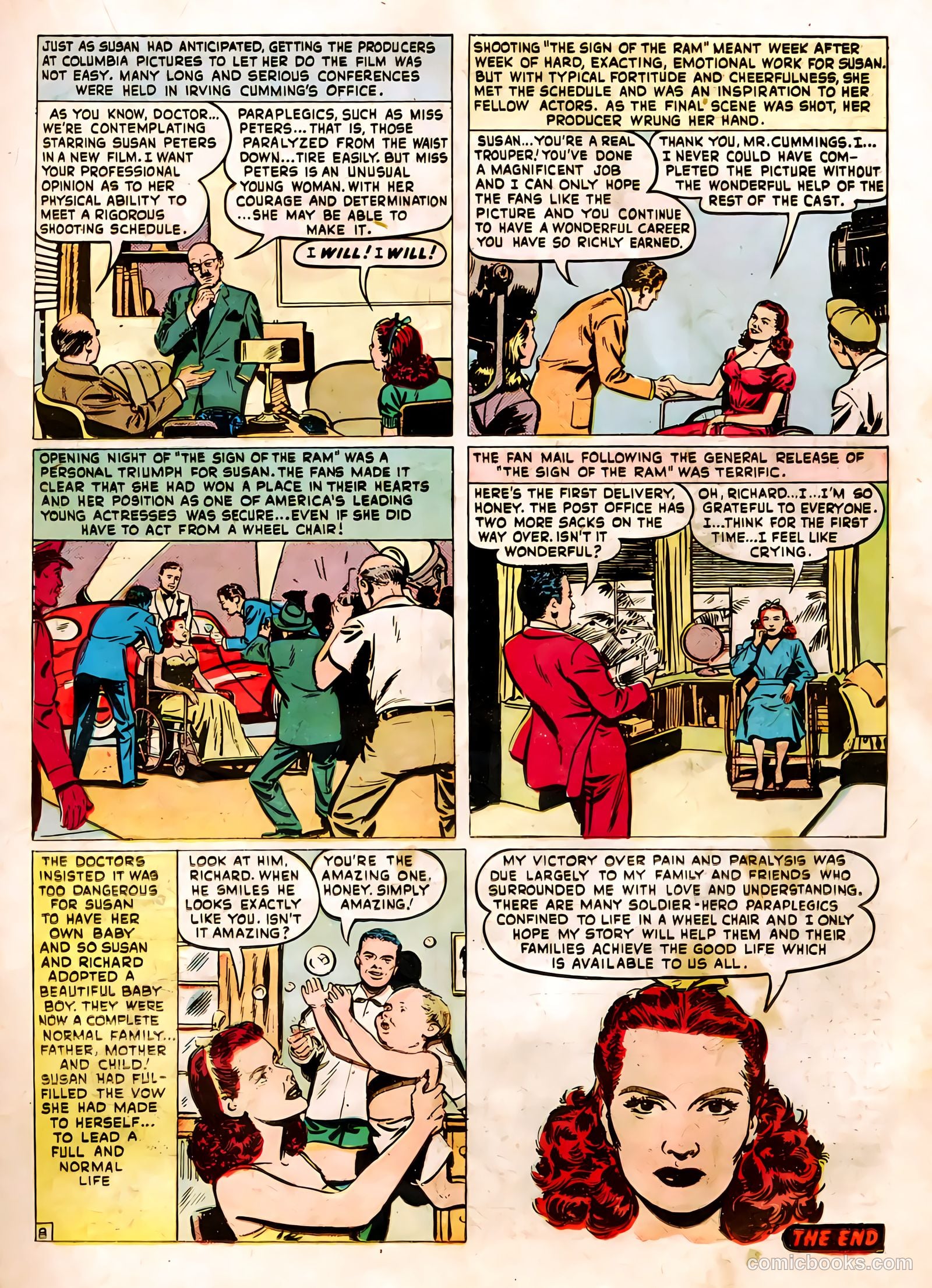 Famous Stars #1 (1950) — page 17 of 36