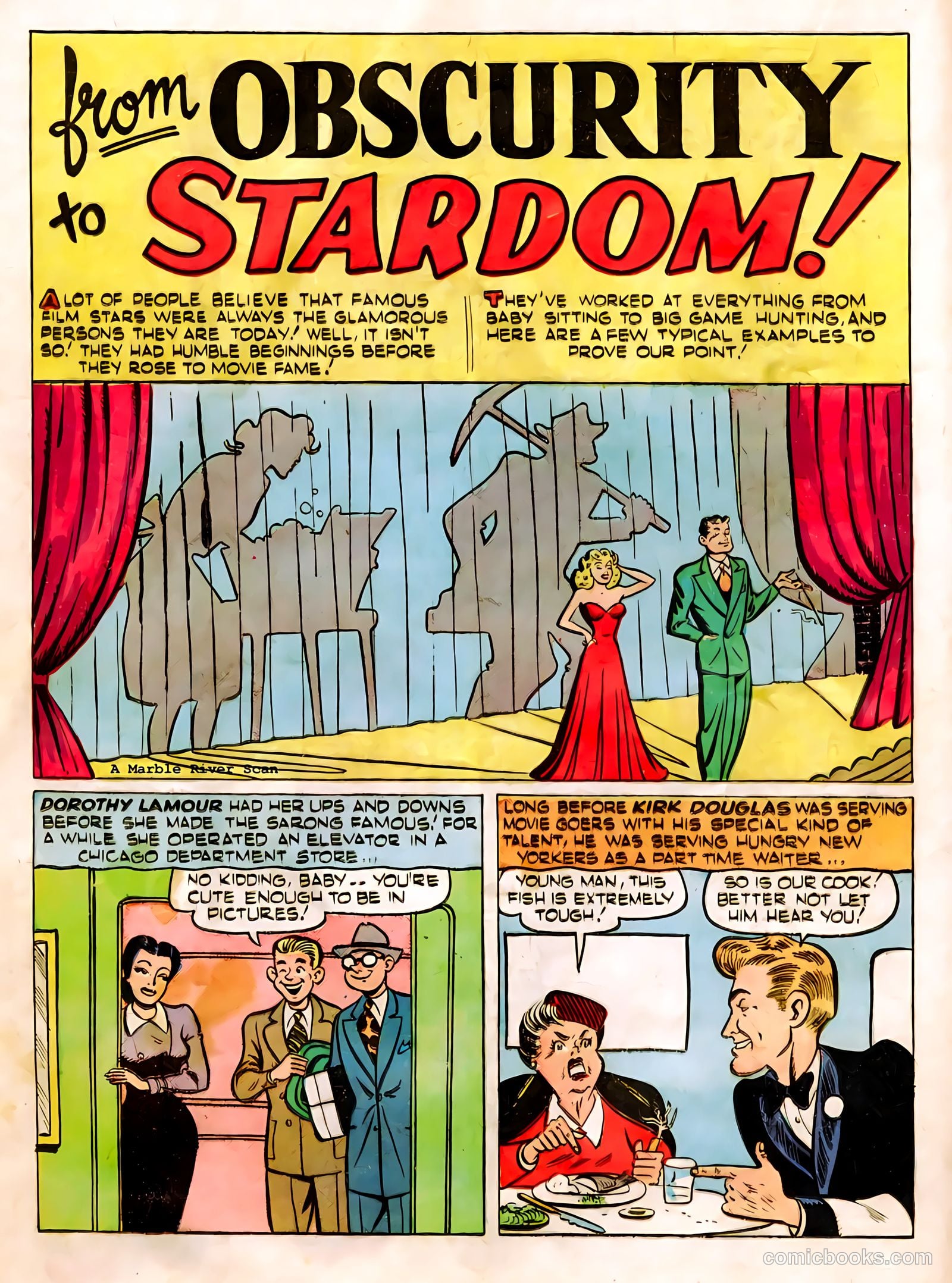 Famous Stars #1 (1950) — page 18 of 36