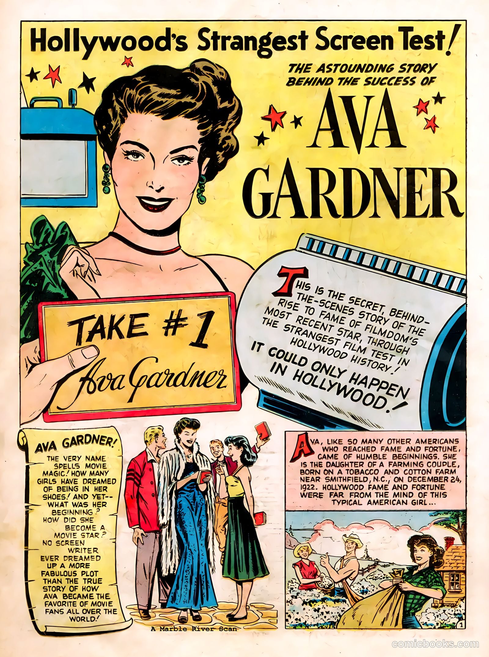 Famous Stars #1 (1950) — page 20 of 36