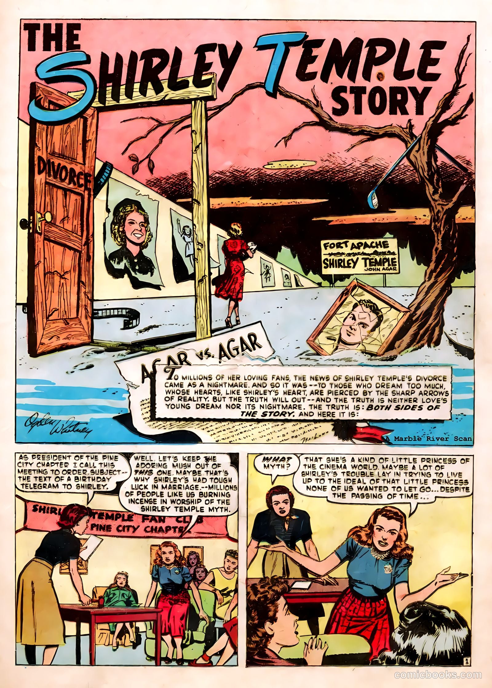 Famous Stars #1 (1950) — page 23 of 36