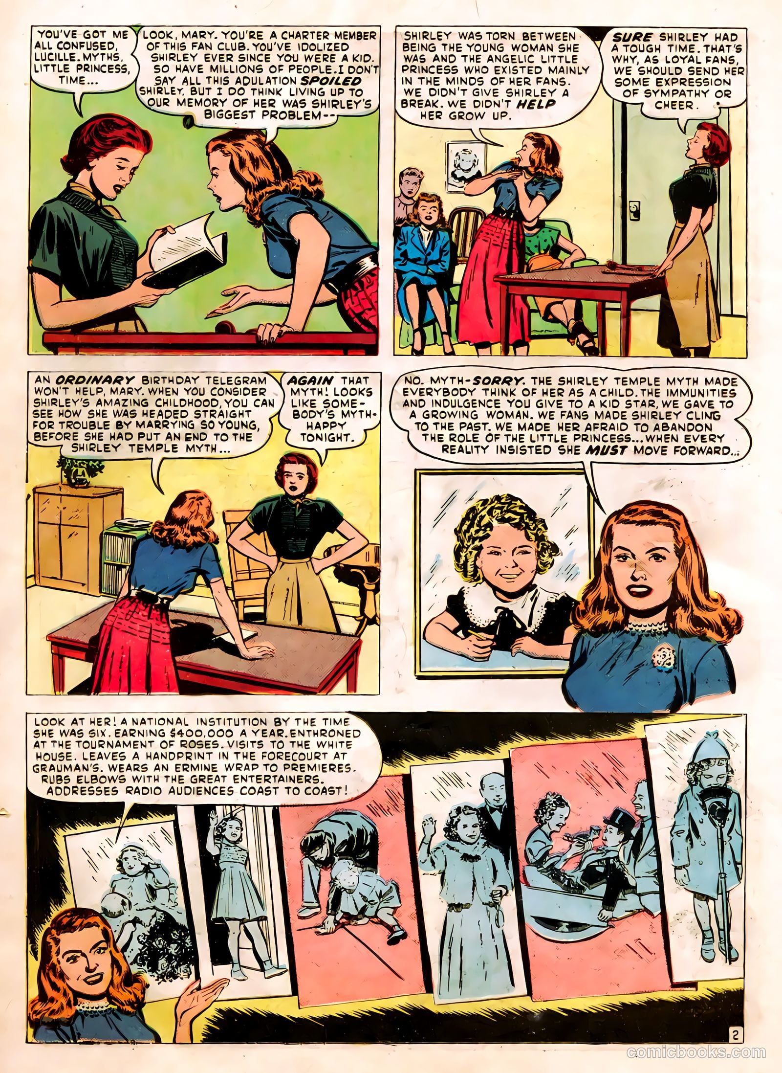 Famous Stars #1 (1950) — page 24 of 36