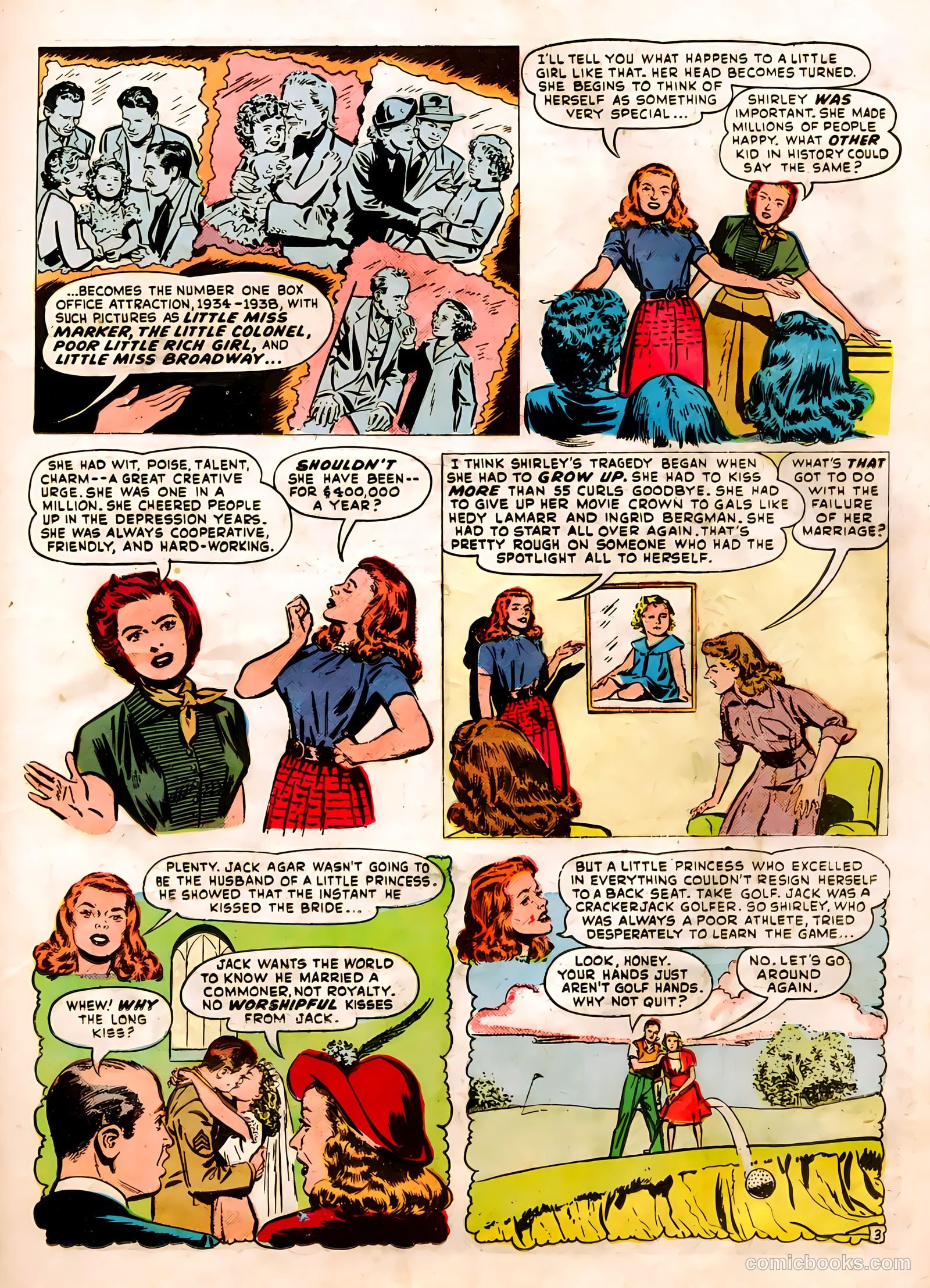 Famous Stars #1 (1950) — page 25 of 36