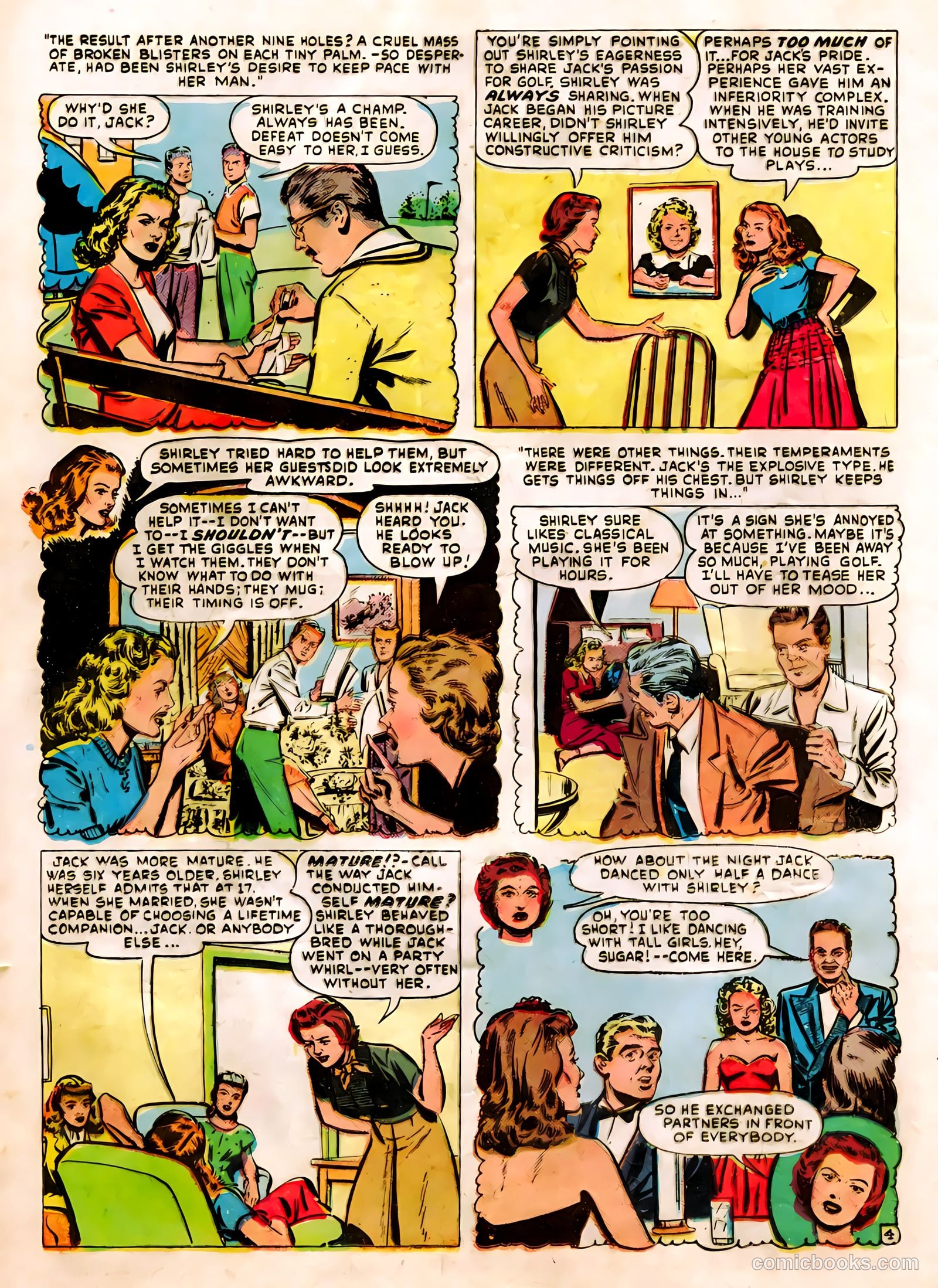 Famous Stars #1 (1950) — page 26 of 36