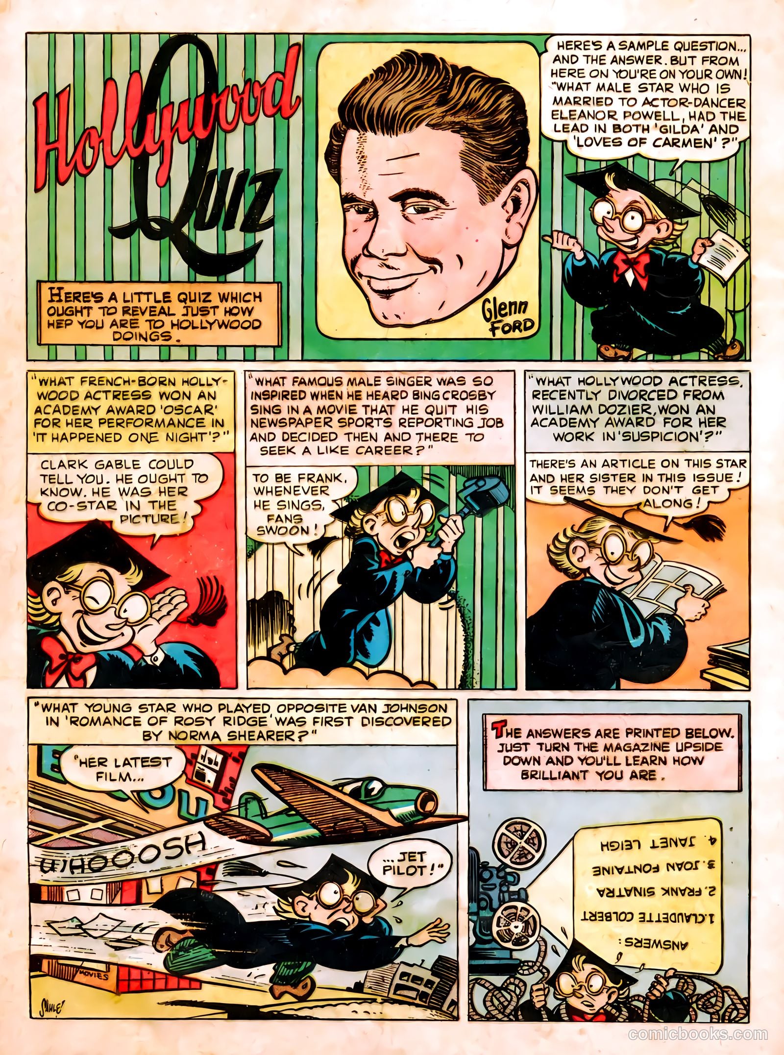 Famous Stars #1 (1950) — page 34 of 36