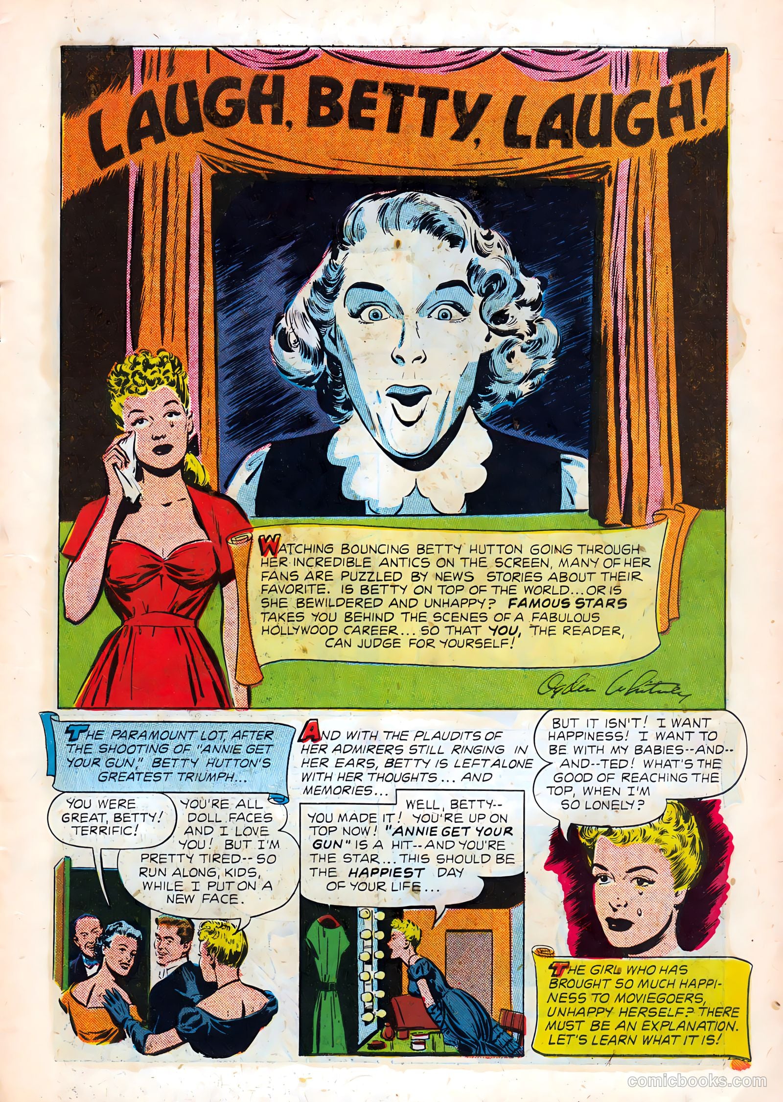 Famous Stars #2 (1950) — page 3 of 36