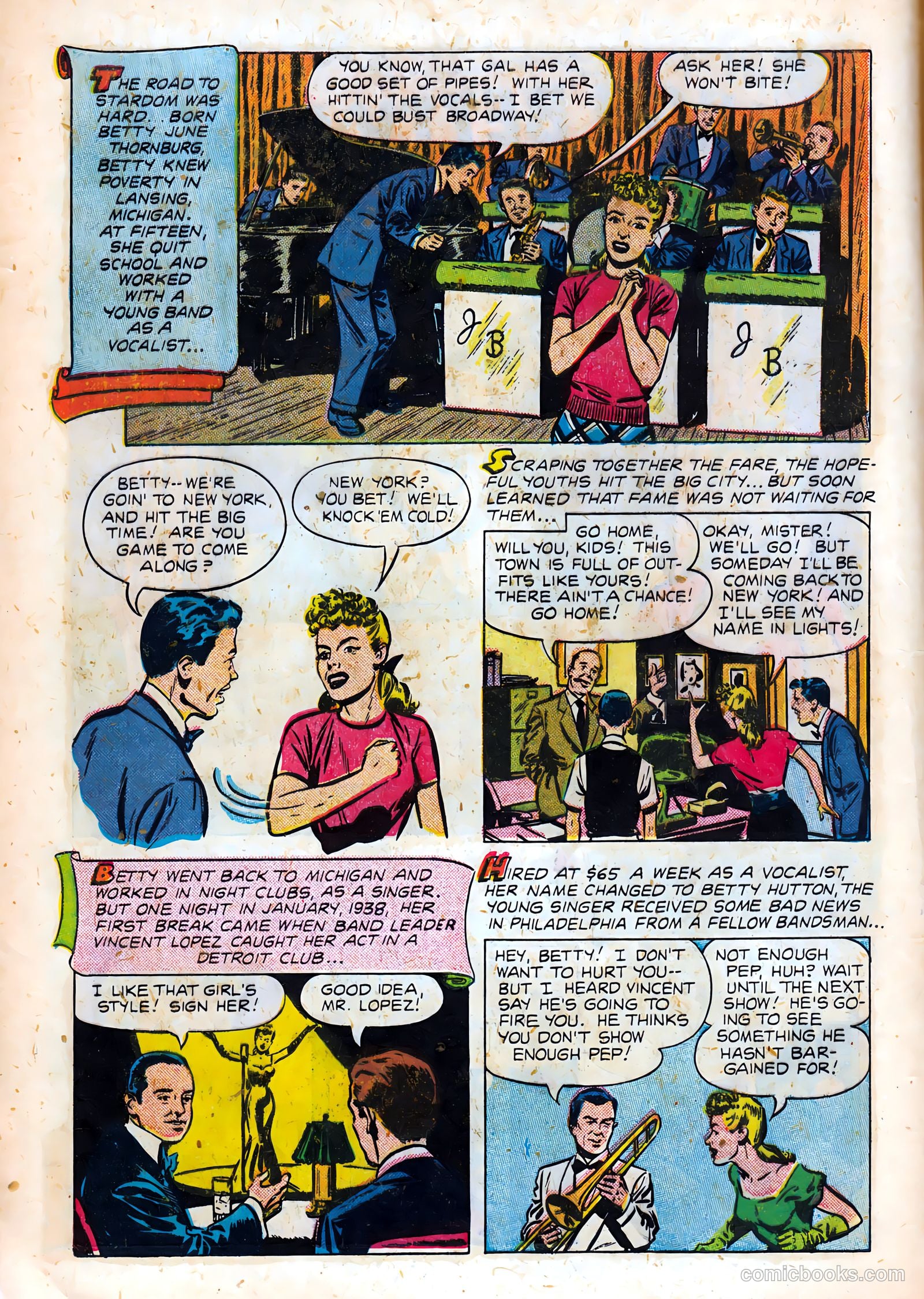 Famous Stars #2 (1950) — page 4 of 36