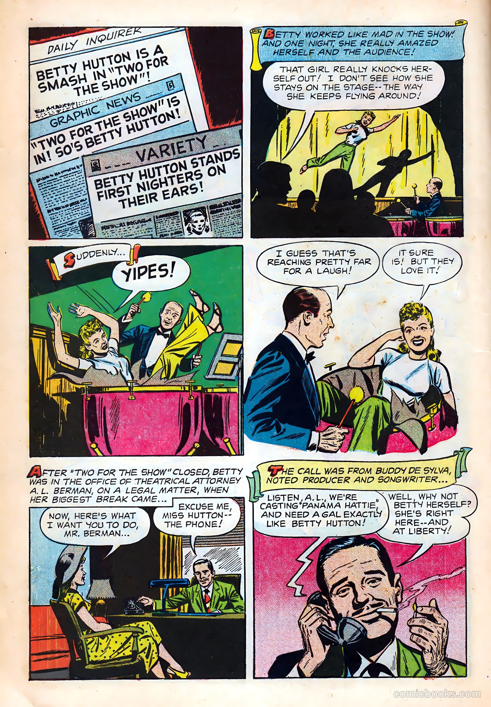 Famous Stars #2 (1950) — page 6 of 36