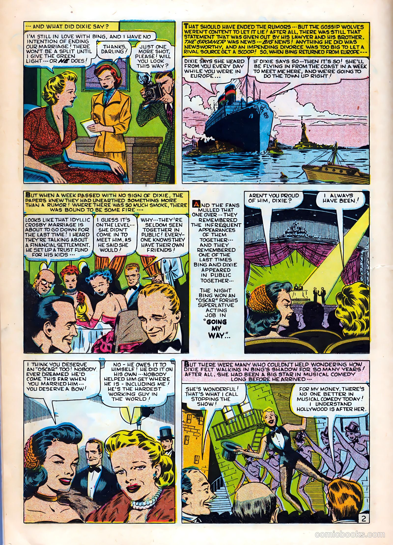 Famous Stars #2 (1950) — page 14 of 36