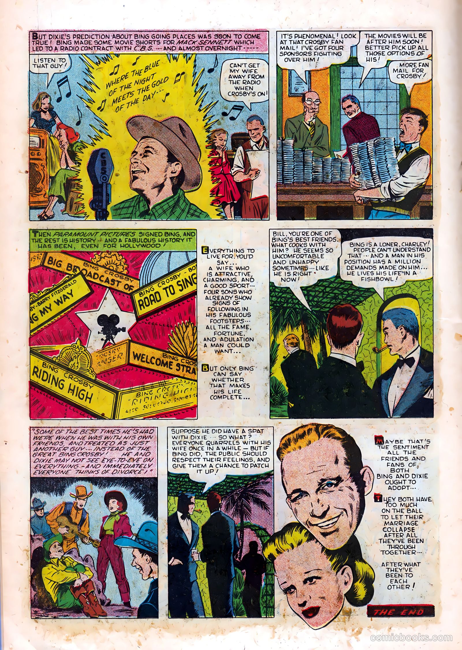 Famous Stars #2 (1950) — page 18 of 36