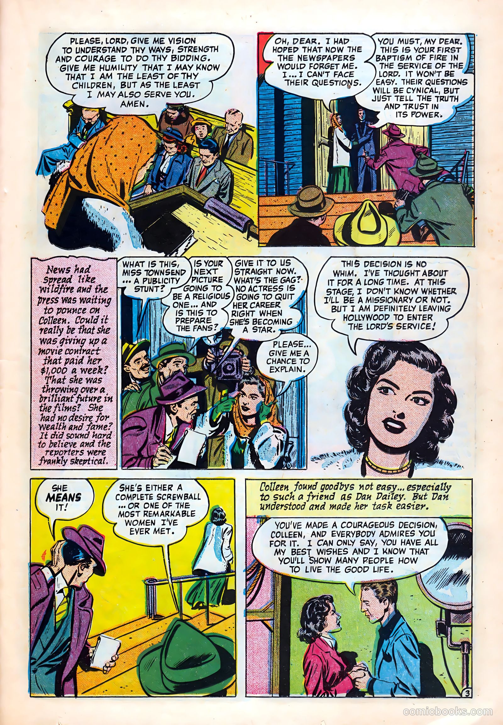 Famous Stars #2 (1950) — page 23 of 36