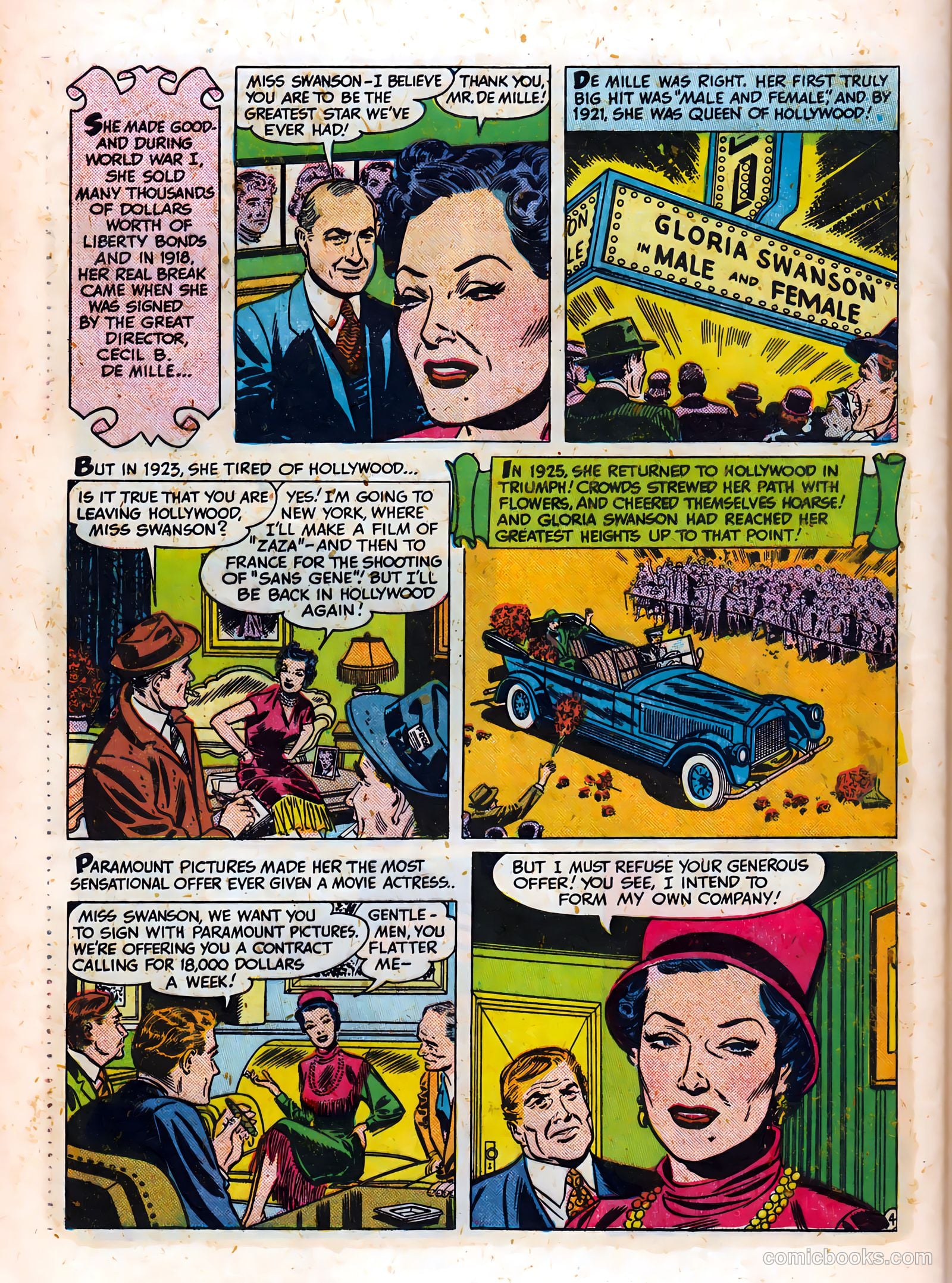 Famous Stars #2 (1950) — page 28 of 36