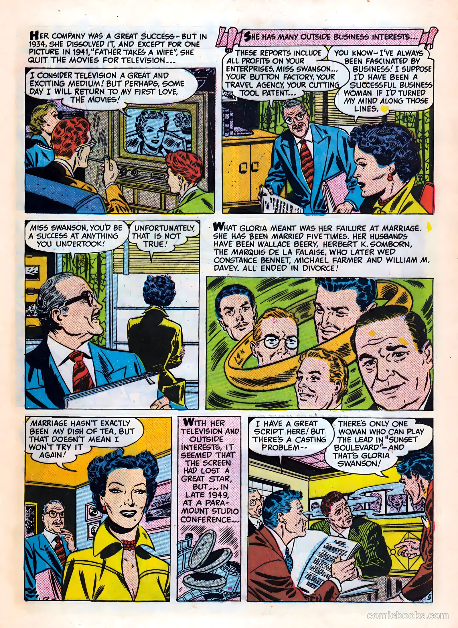 Famous Stars #2 (1950) — page 29 of 36