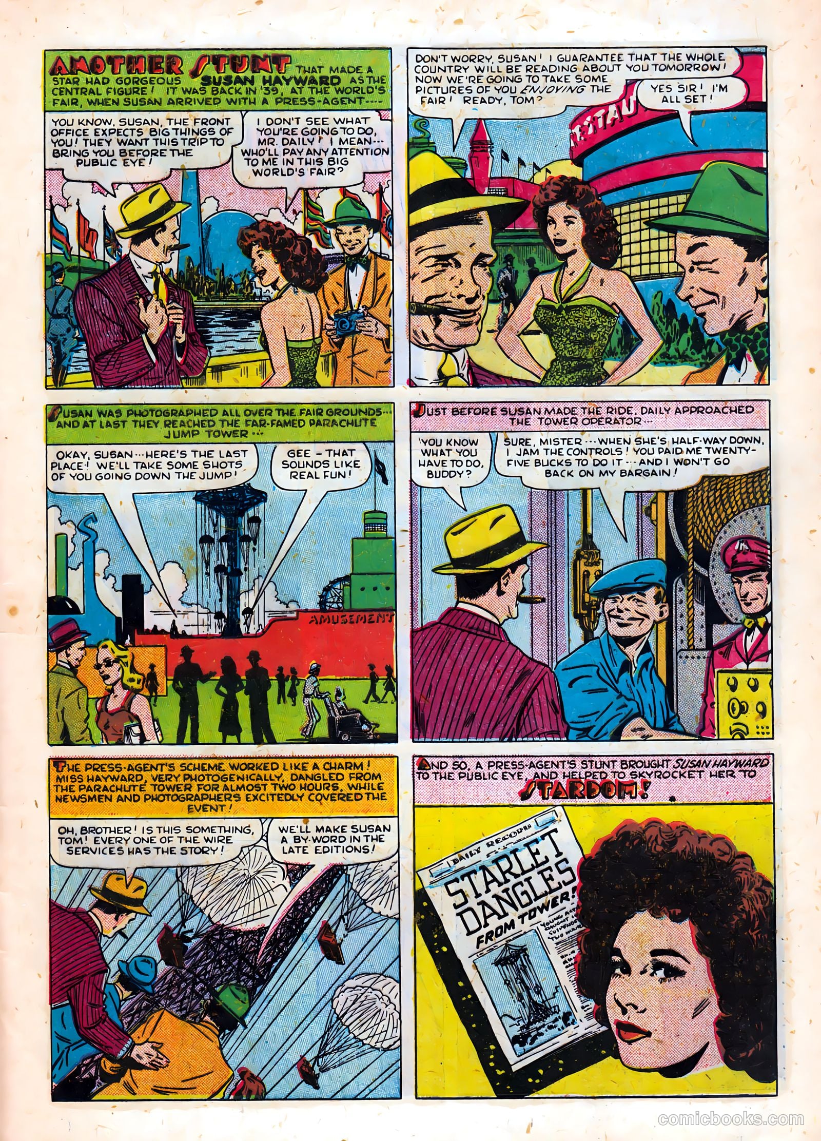 Famous Stars #2 (1950) — page 33 of 36