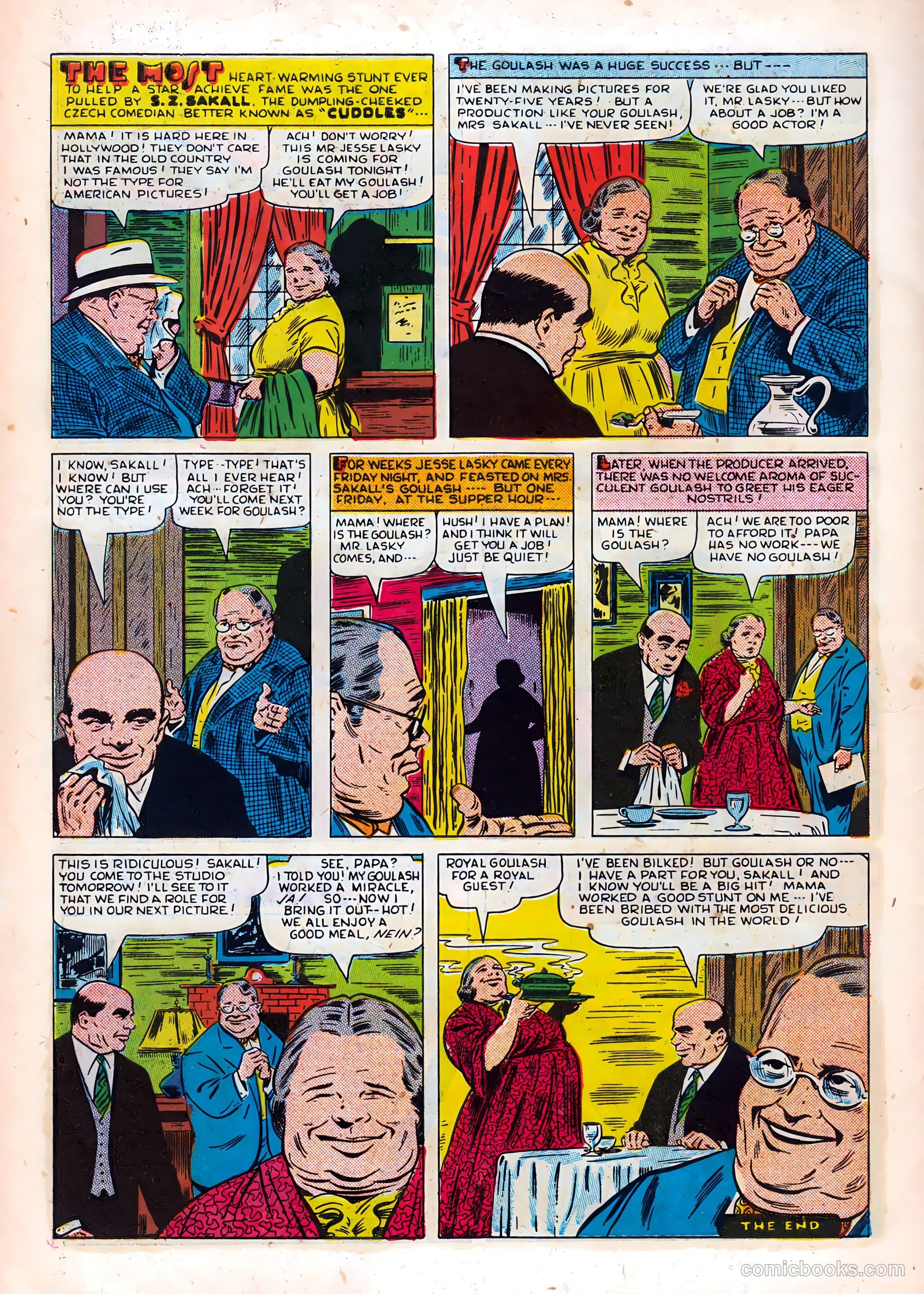 Famous Stars #2 (1950) — page 34 of 36
