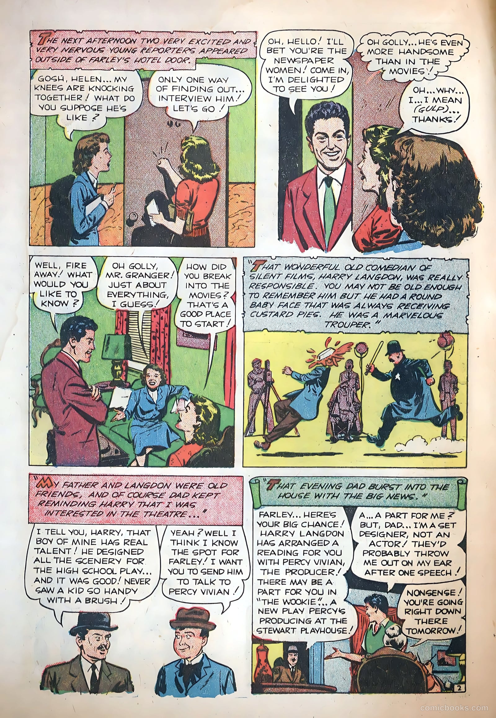 Famous Stars #3 (1950) — page 4 of 36