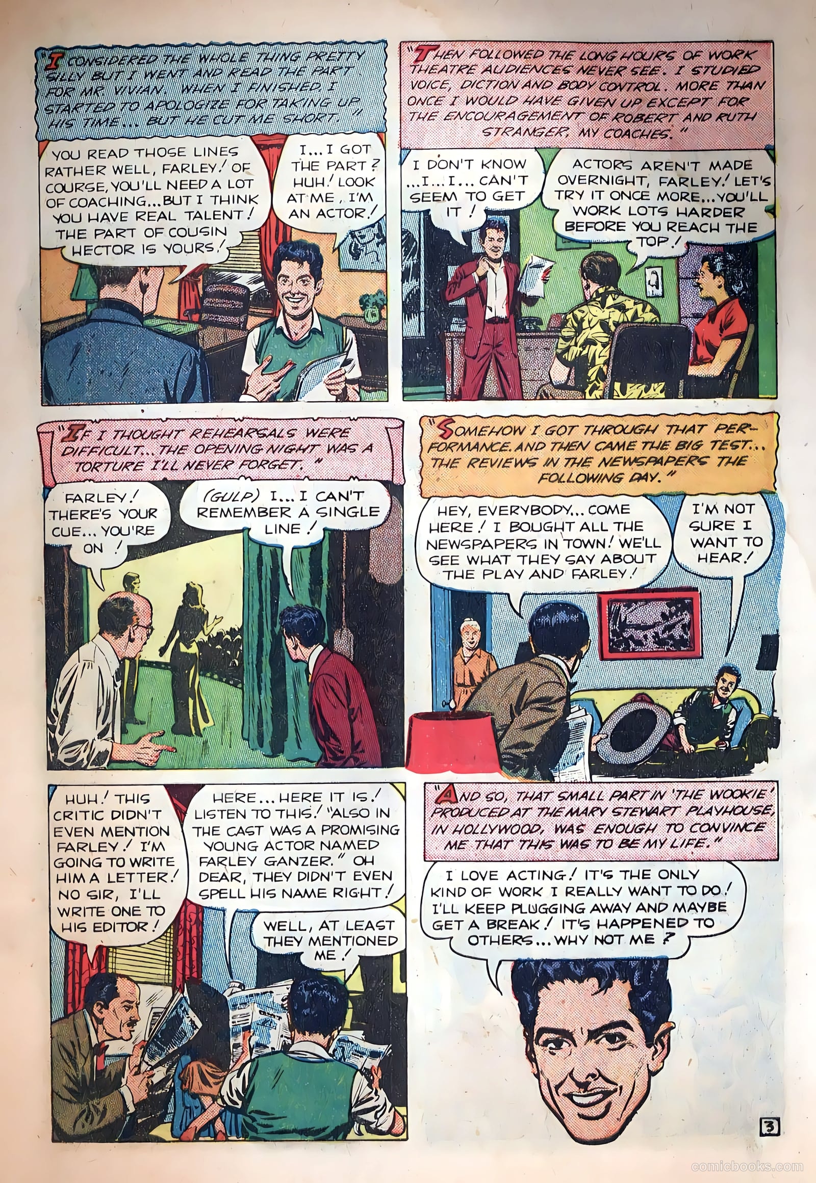 Famous Stars #3 (1950) — page 5 of 36