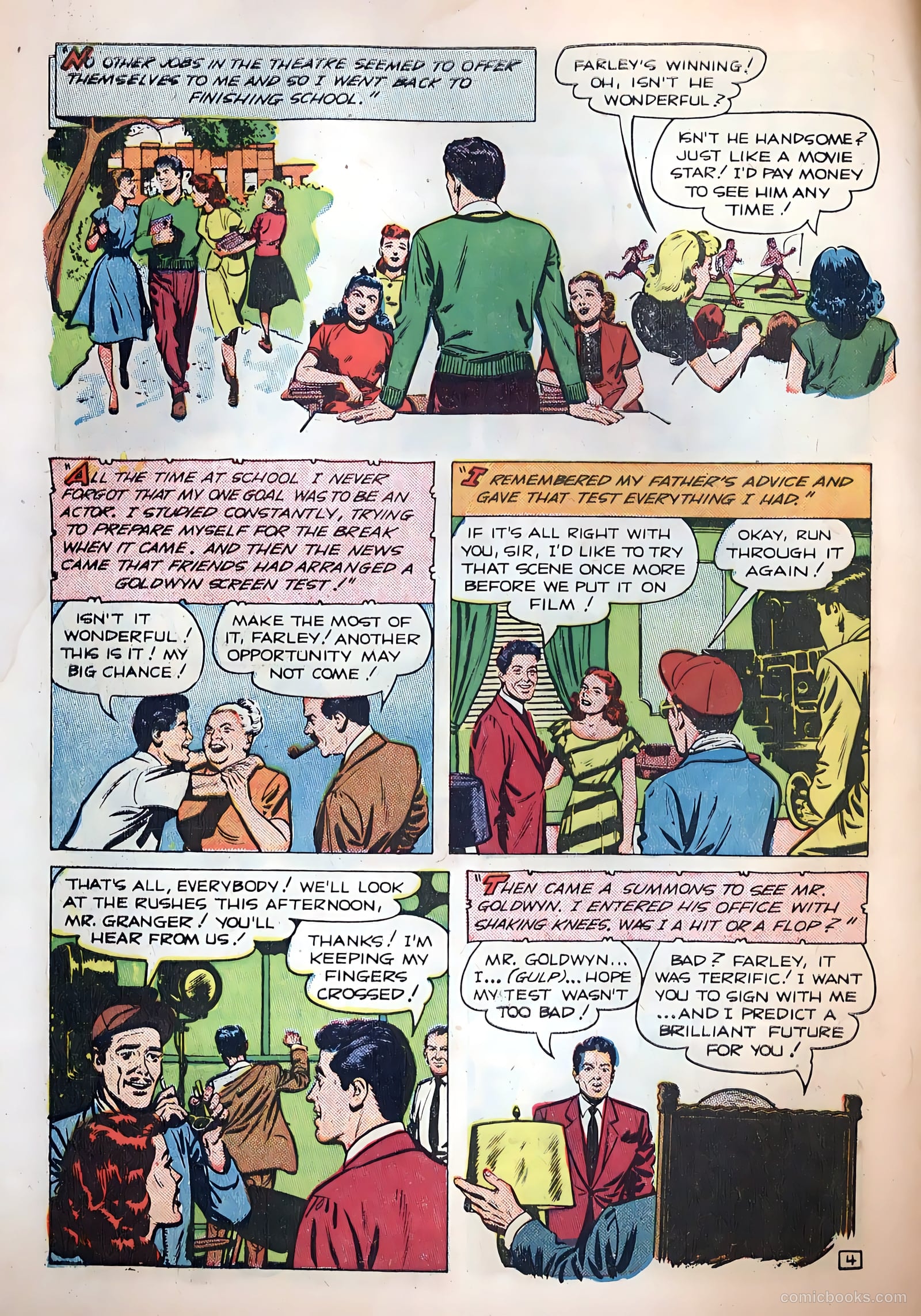 Famous Stars #3 (1950) — page 6 of 36