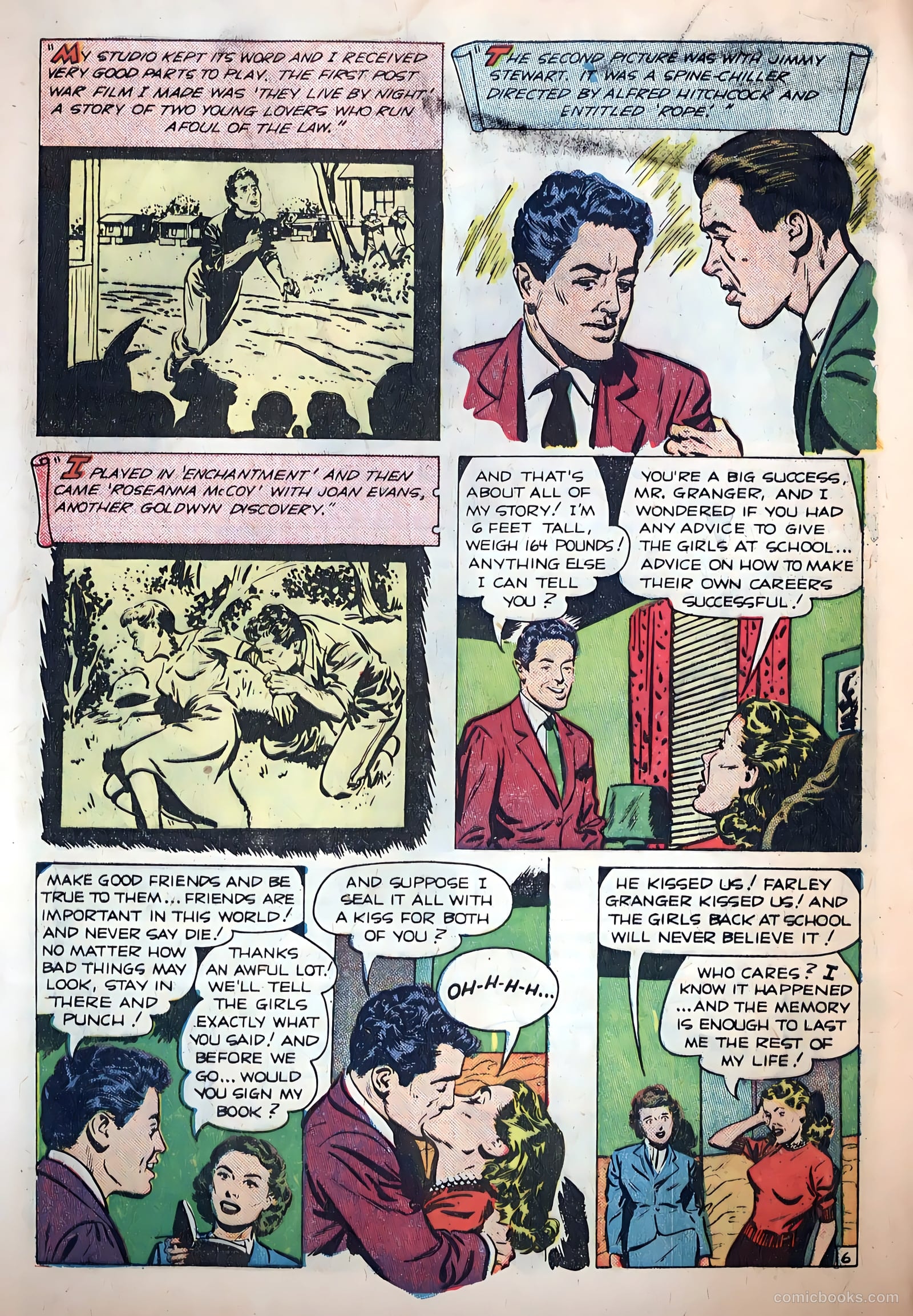 Famous Stars #3 (1950) — page 8 of 36