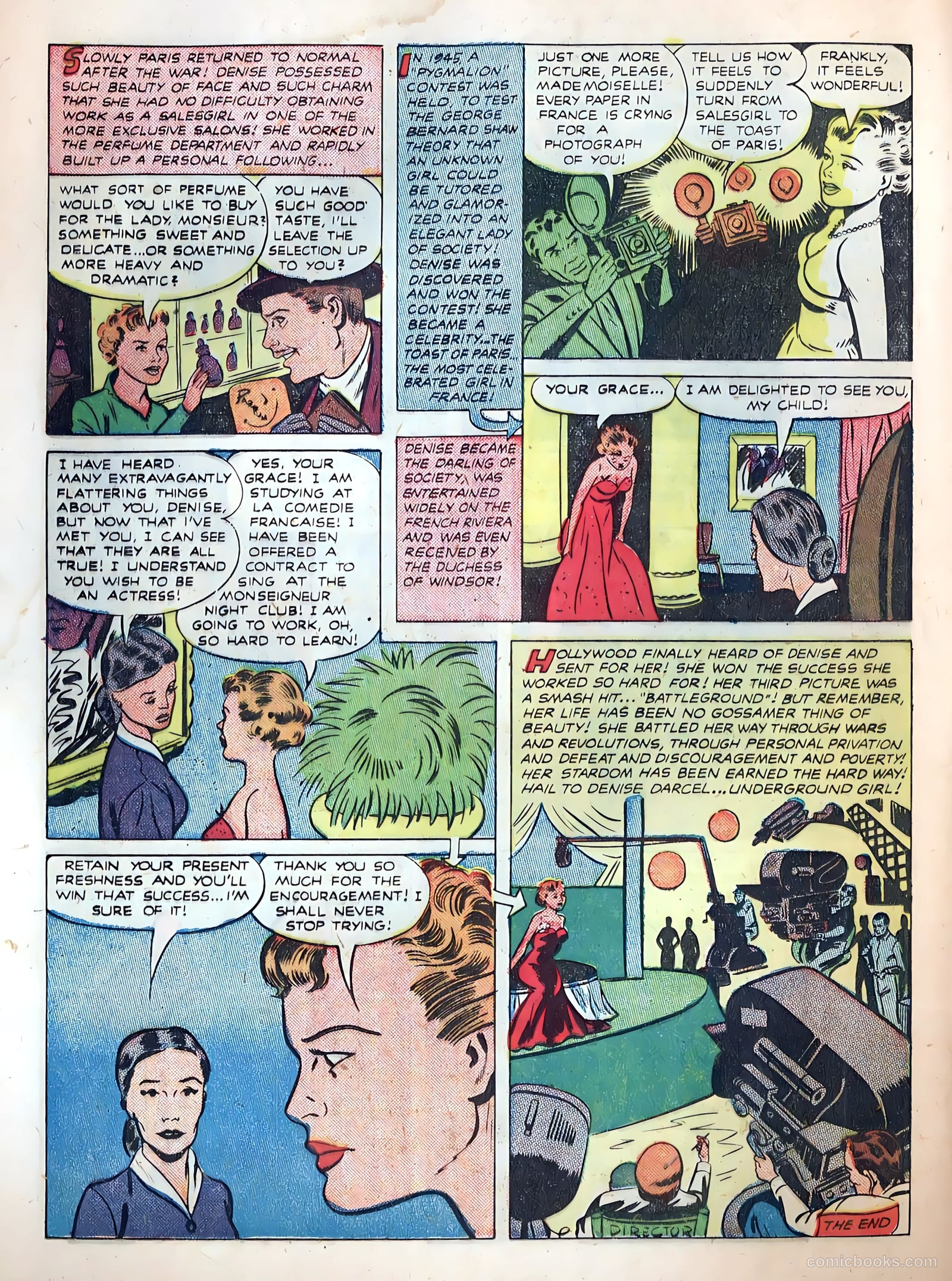 Famous Stars #3 (1950) — page 16 of 36