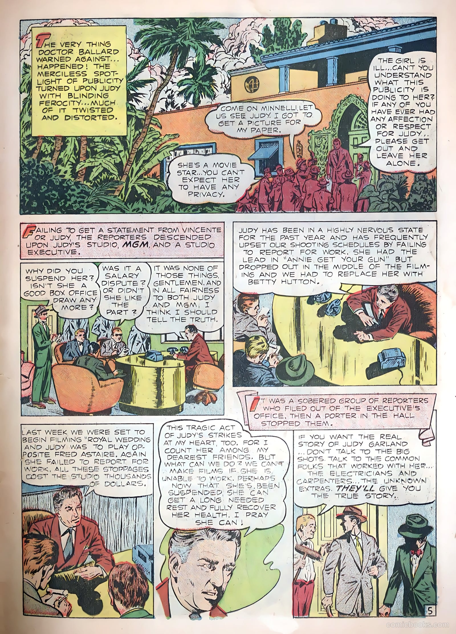 Famous Stars #3 (1950) — page 23 of 36