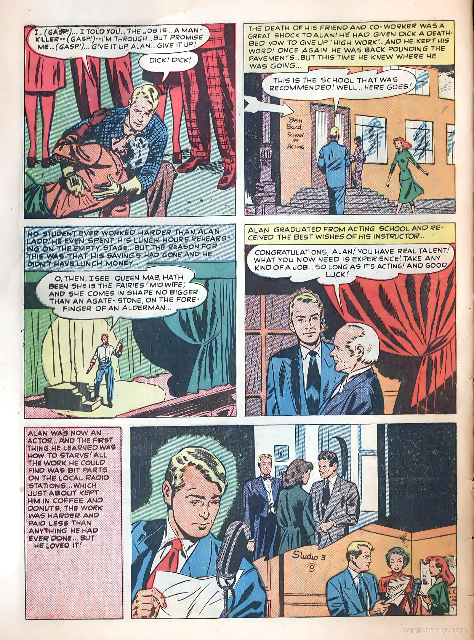 Famous Stars #3 (1950) — page 32 of 36