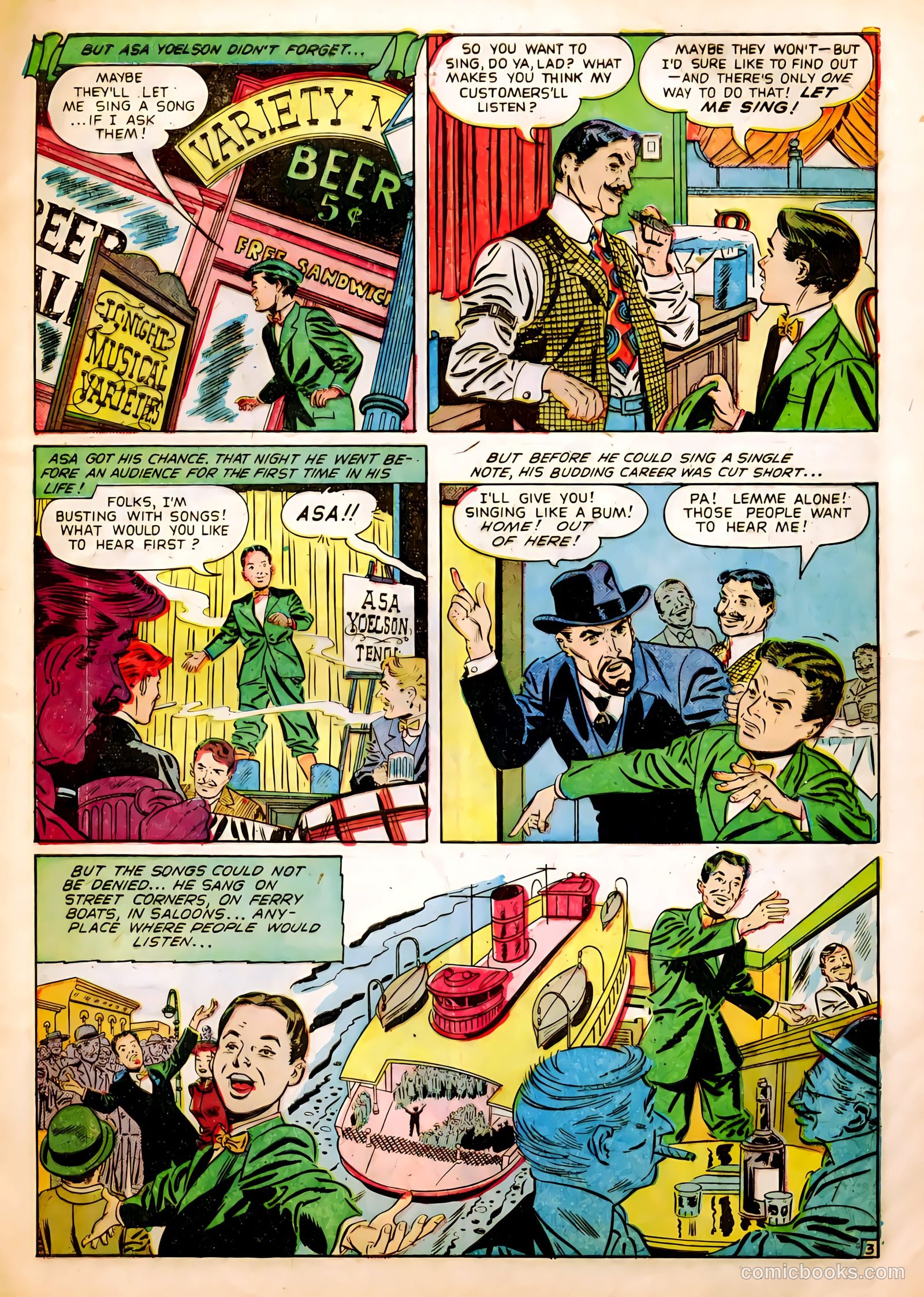 Famous Stars #4 (1951) — page 5 of 37