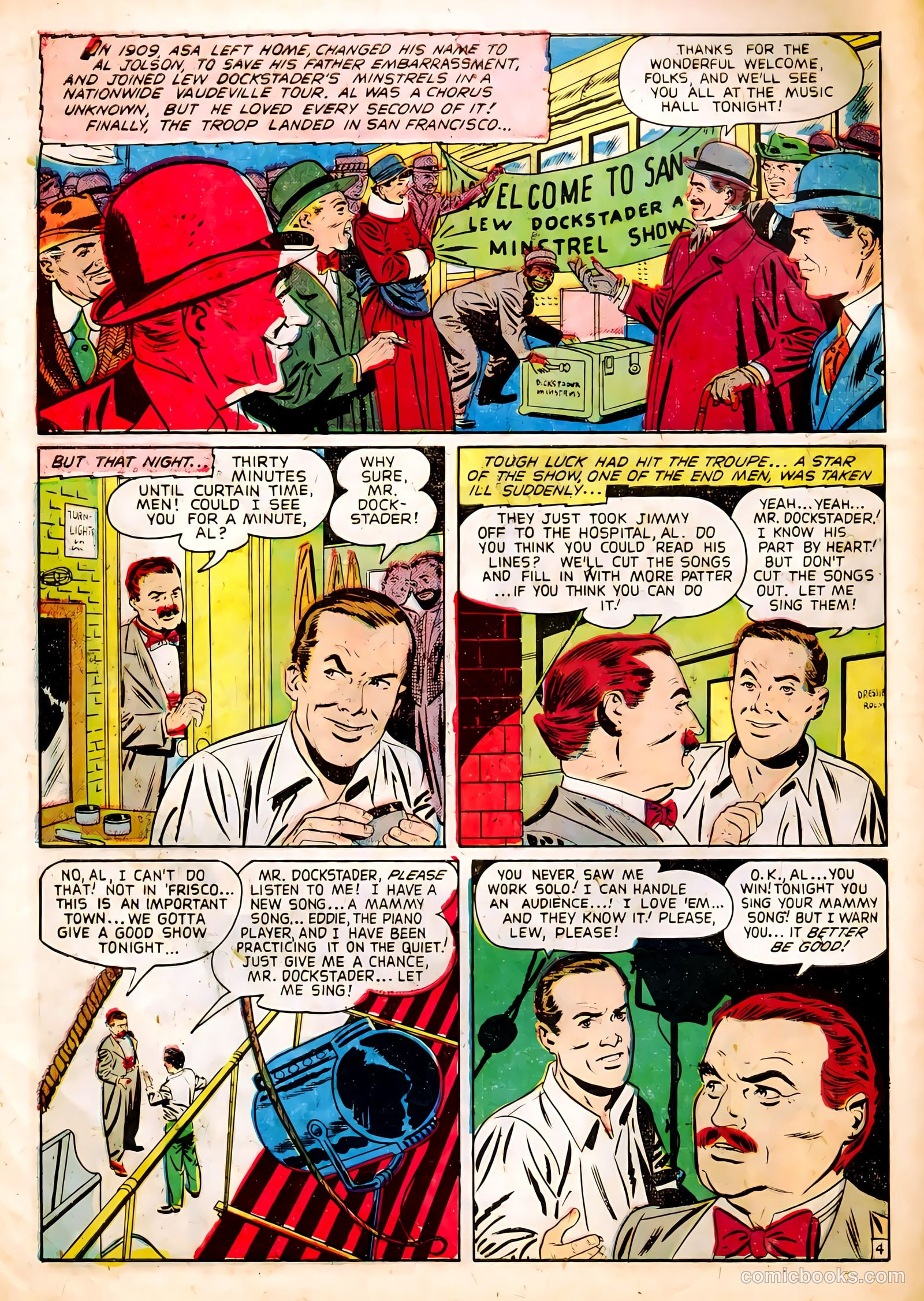 Famous Stars #4 (1951) — page 6 of 37