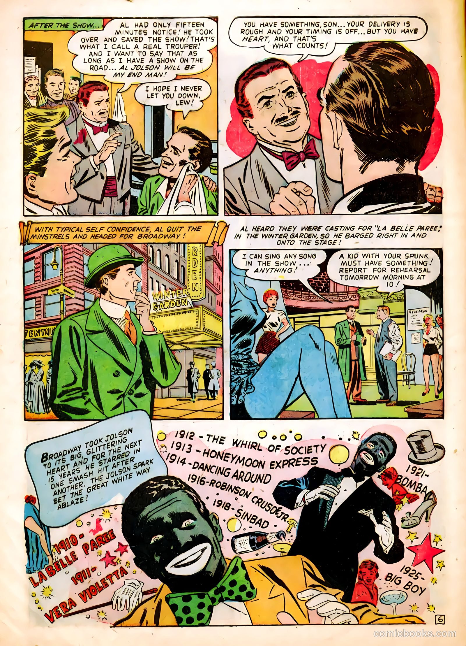 Famous Stars #4 (1951) — page 8 of 37